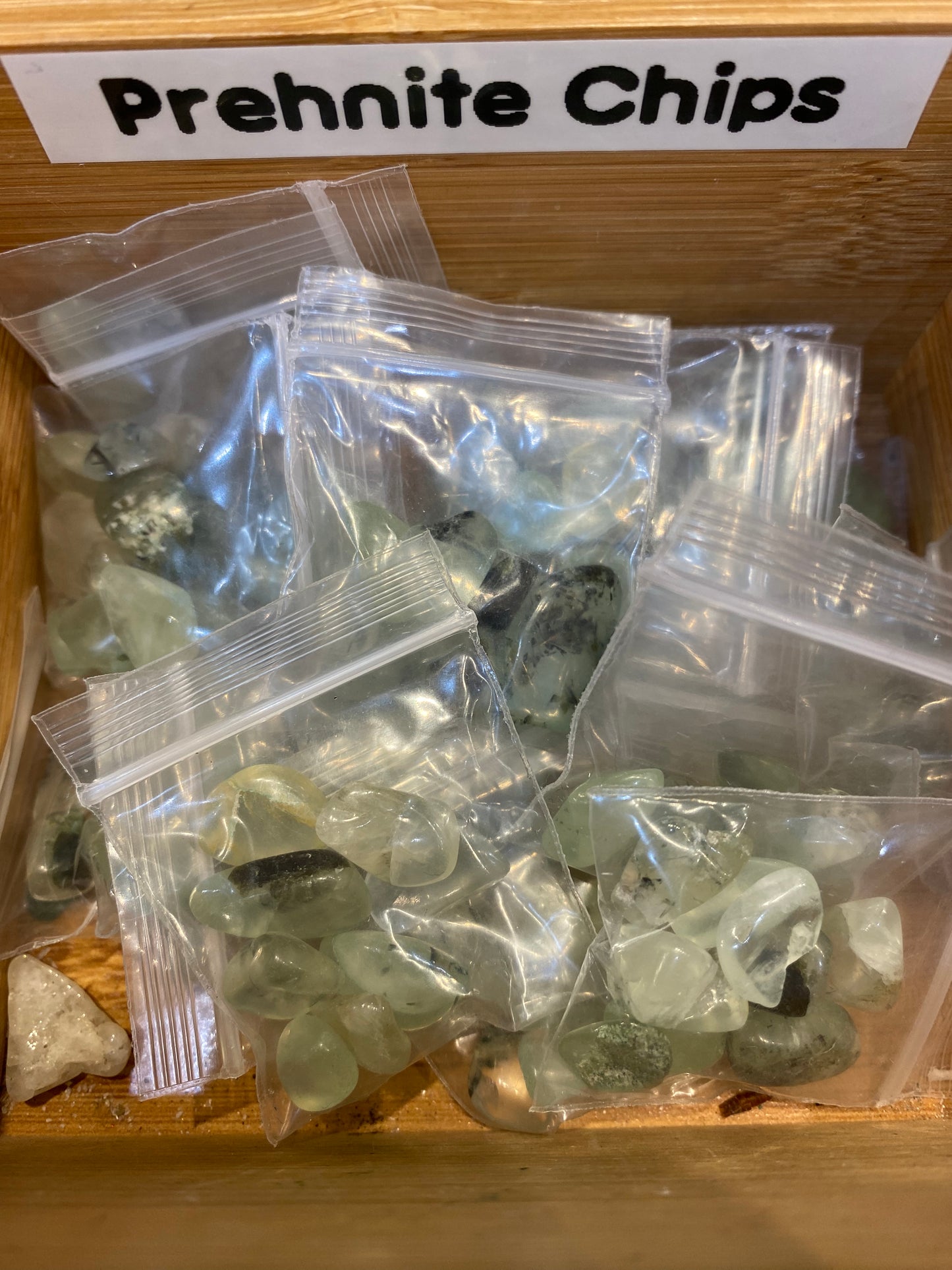 Prehnite Chip Stone