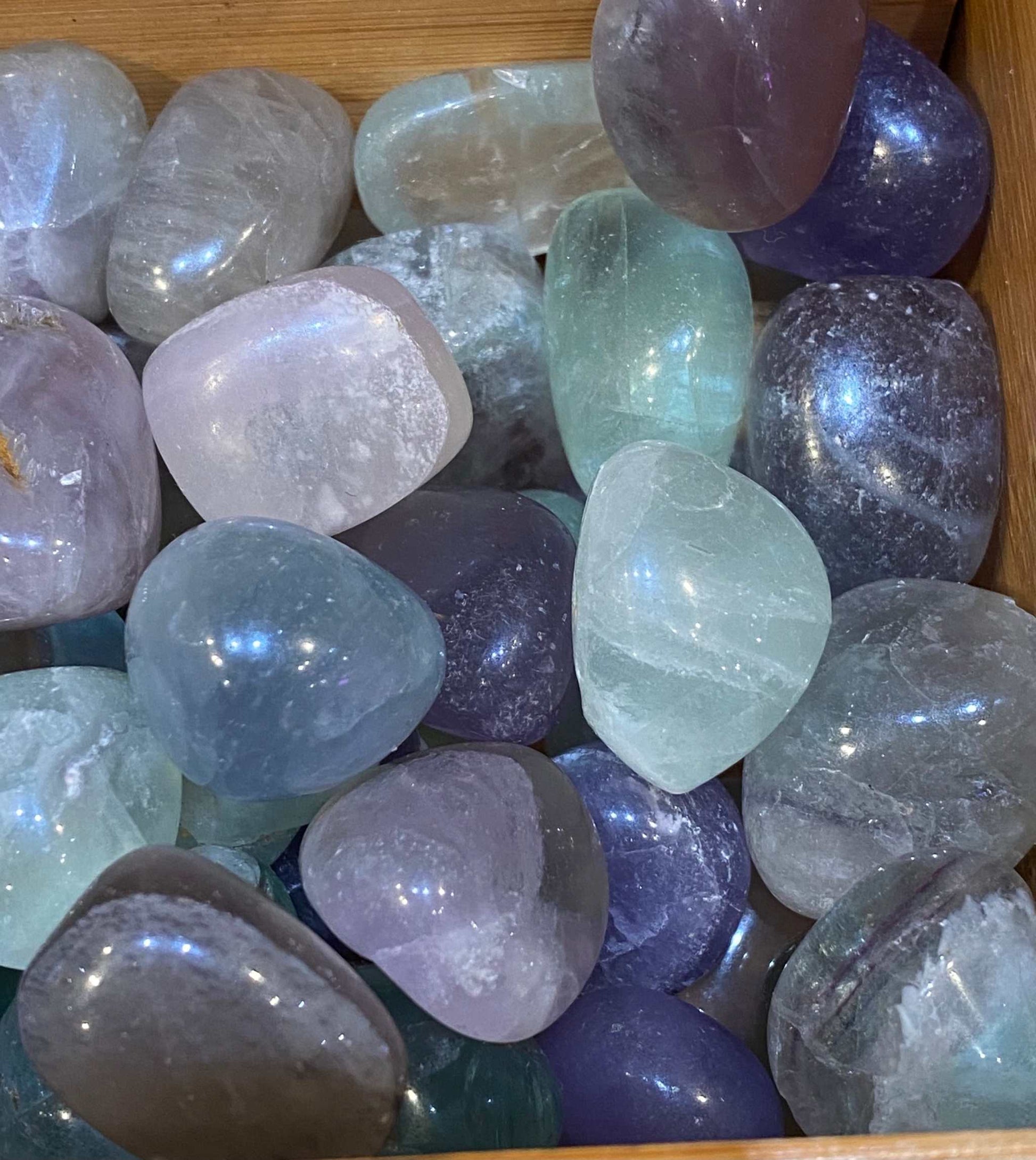 Rainbow Fluorite Crystal