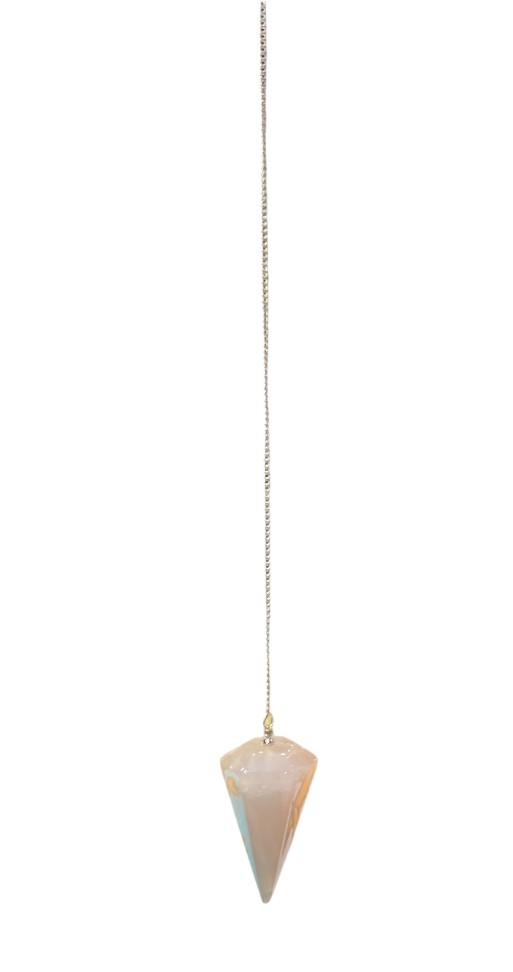 Rose Quartz Pendulum for intuition and emotional balance.