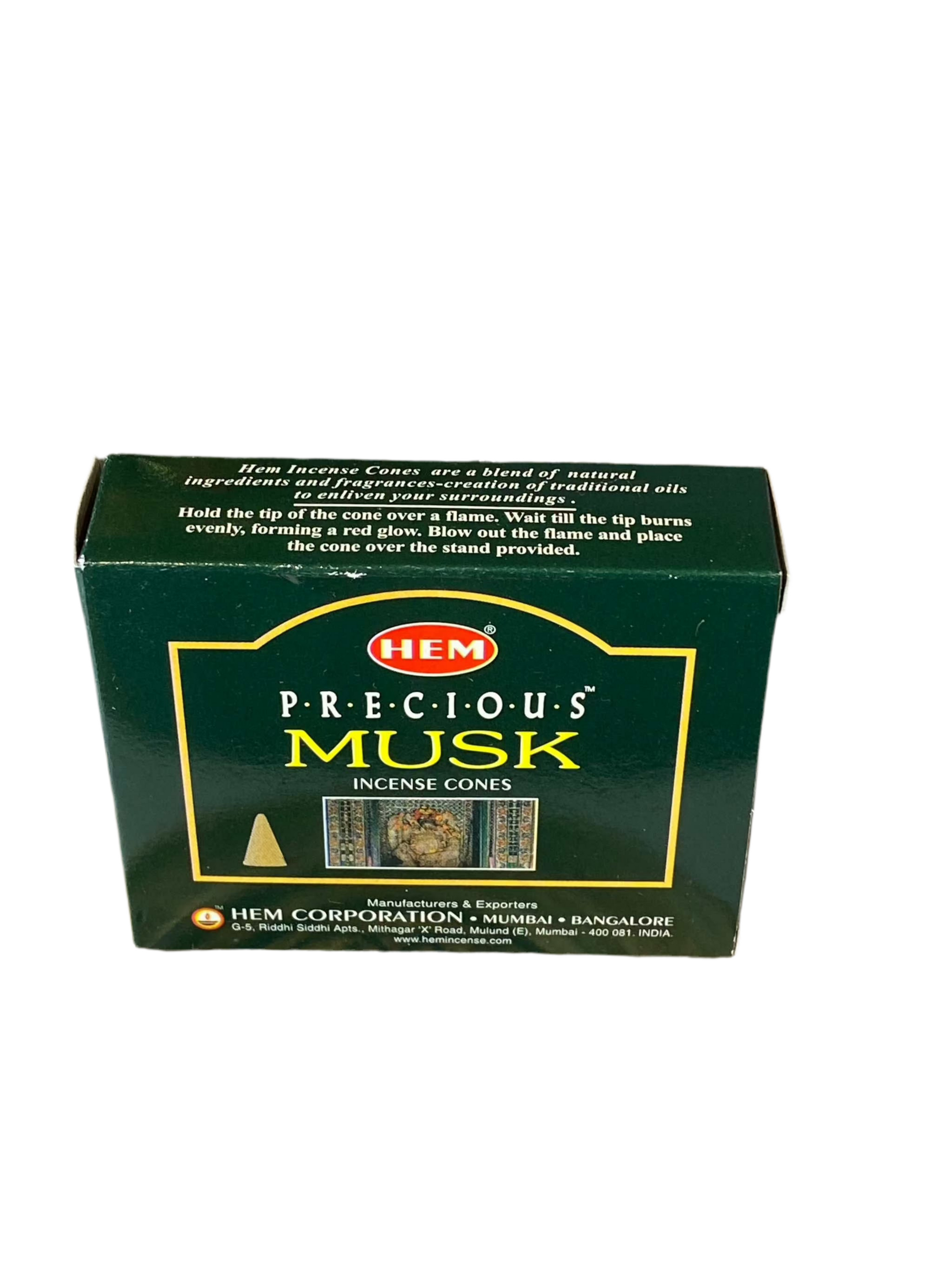 HEM Precious Musk Incense Cones