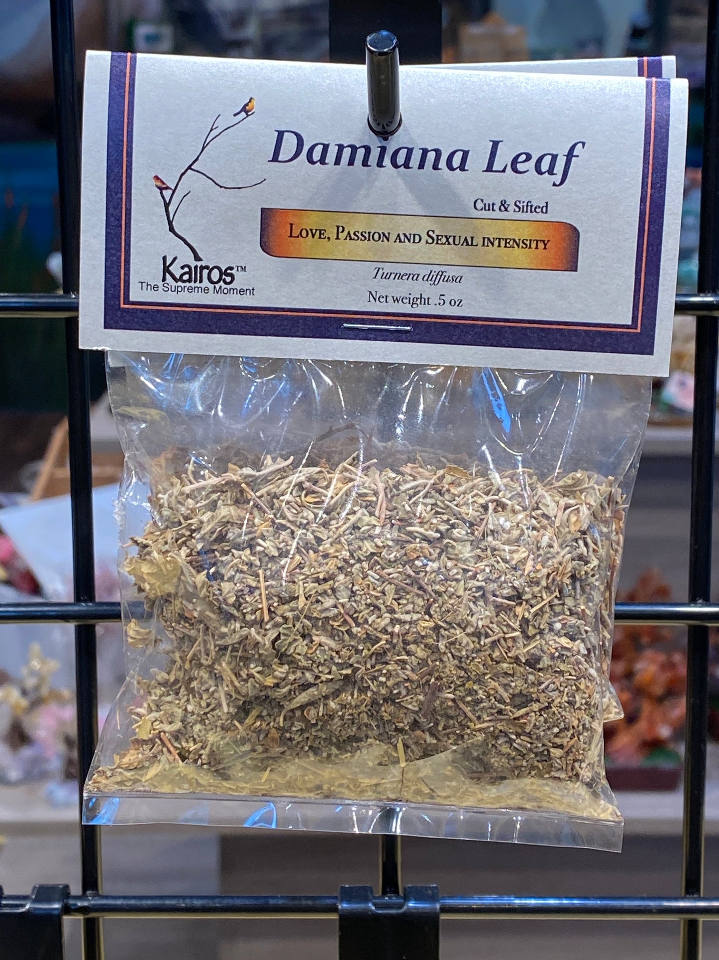 Damiana Leaf Cut & Sifted