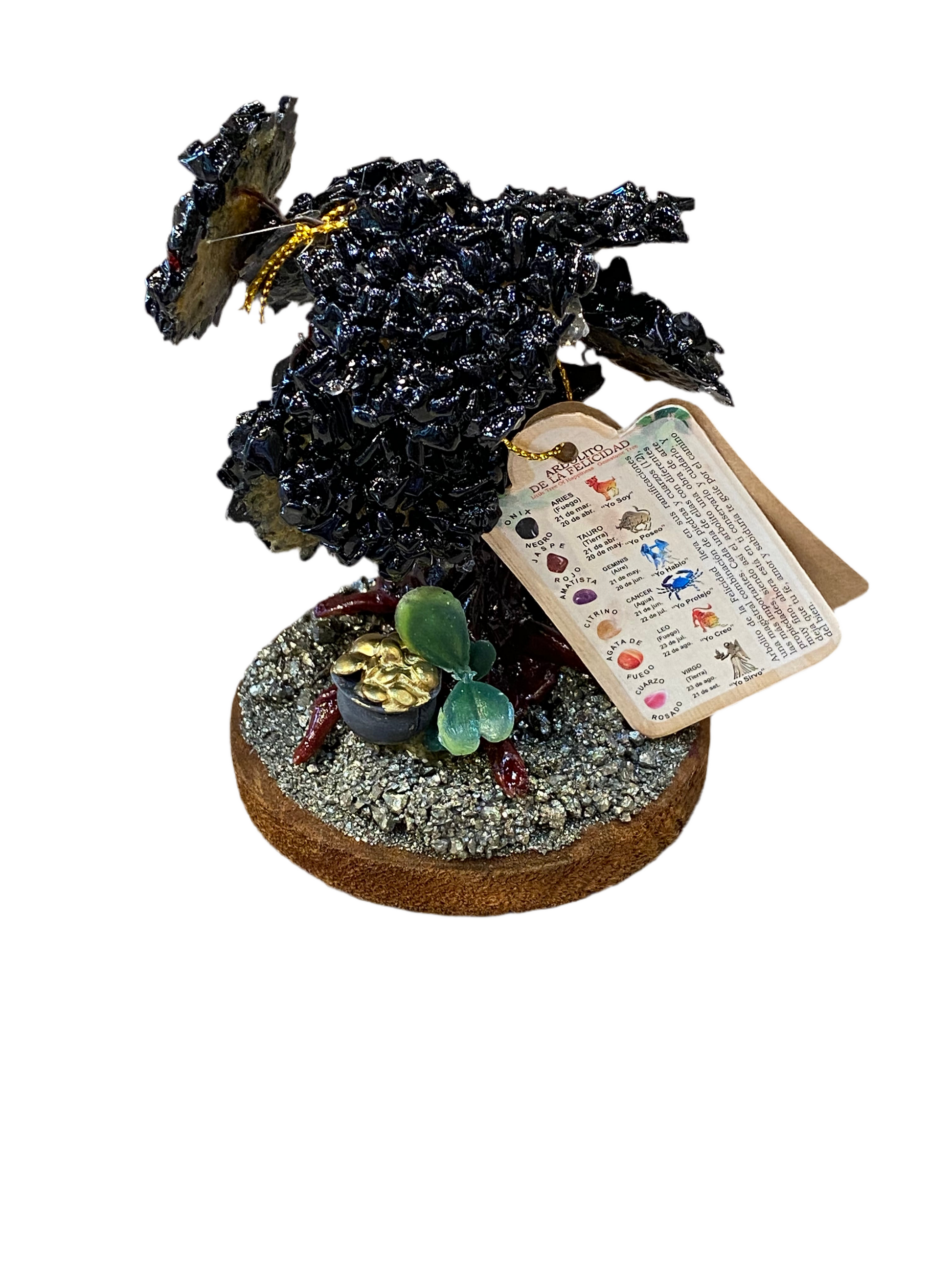 Fortune Black Onyx Bonsai Tree