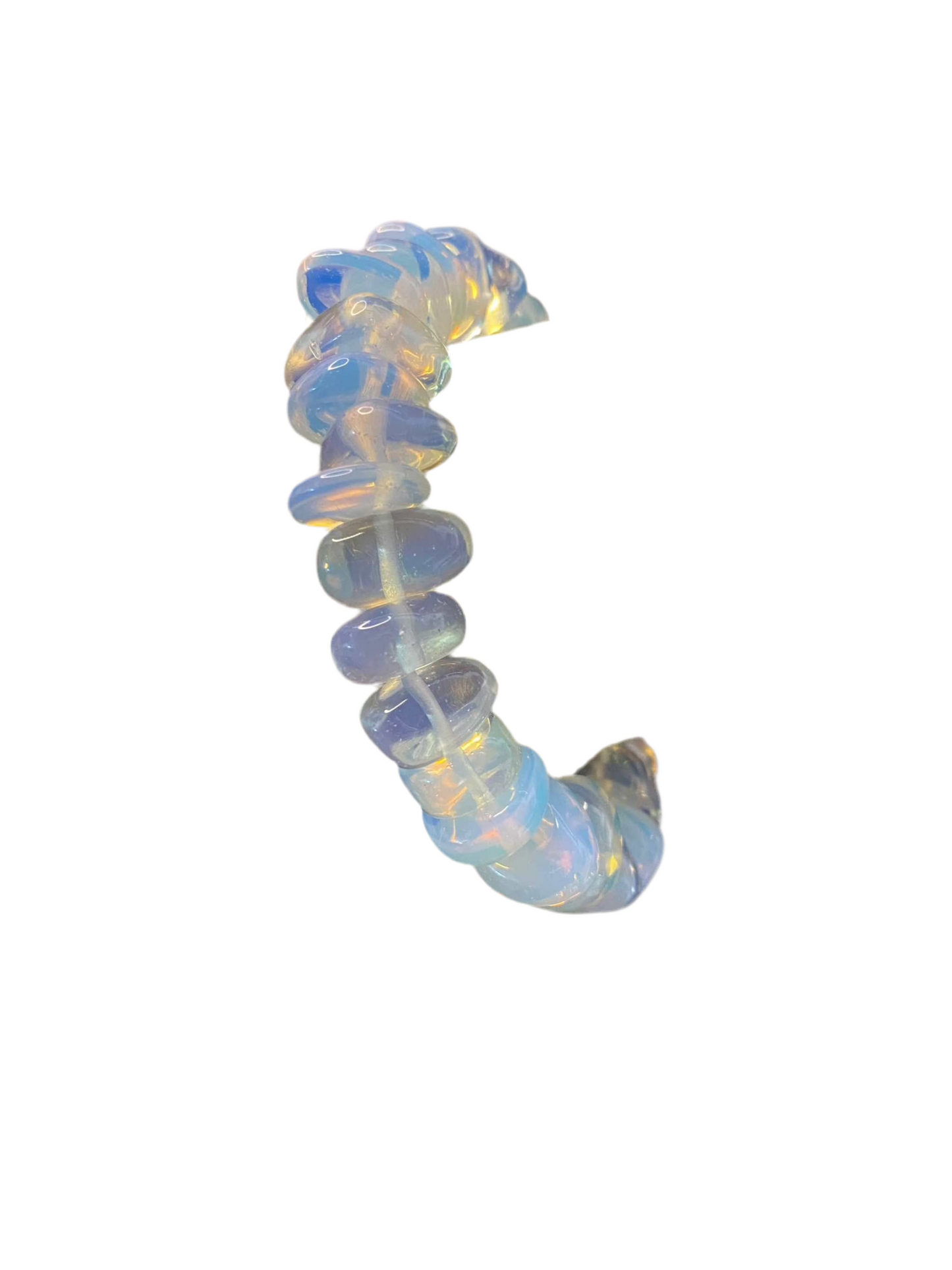 Opalite Tumbled Bead Bracelet