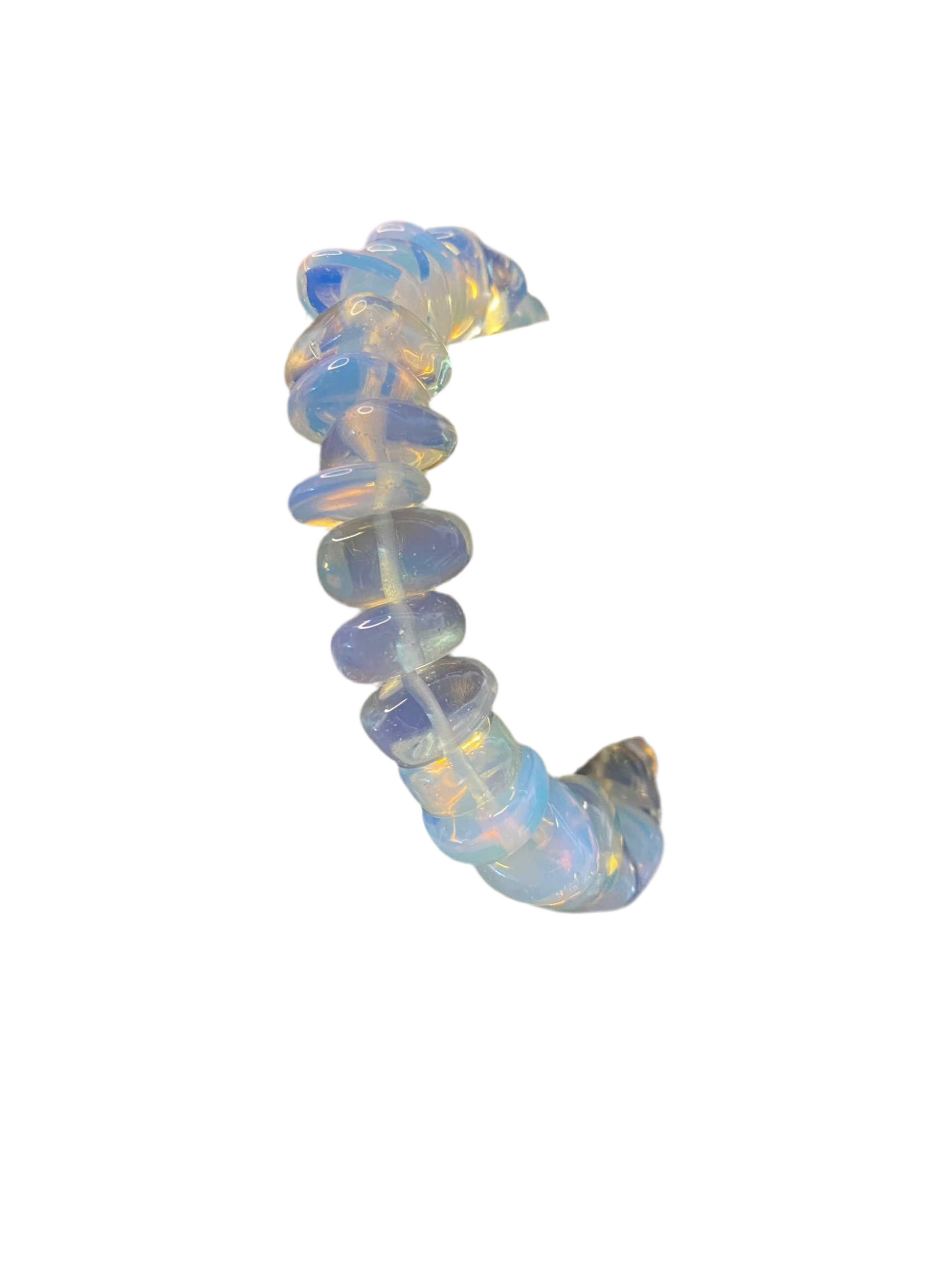 Opalite Tumbled Bead Bracelet