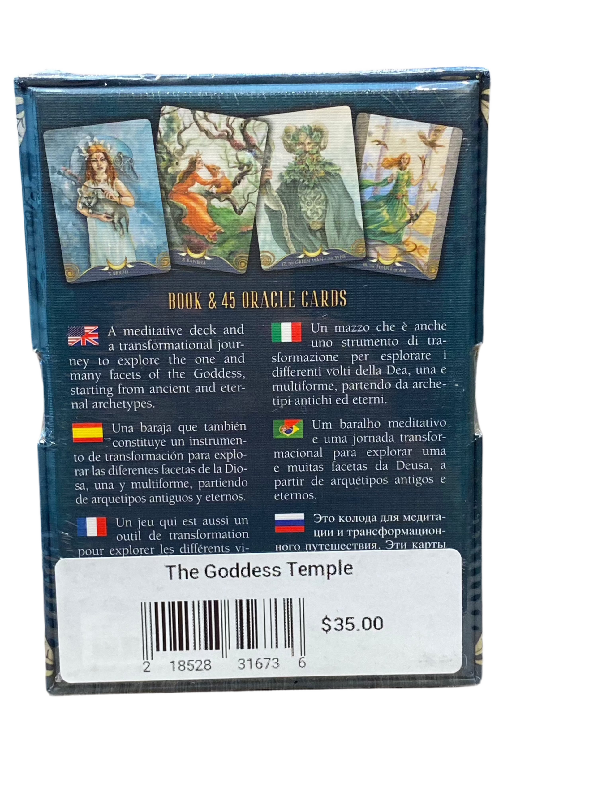 The Goddess Temple Oracle Cards