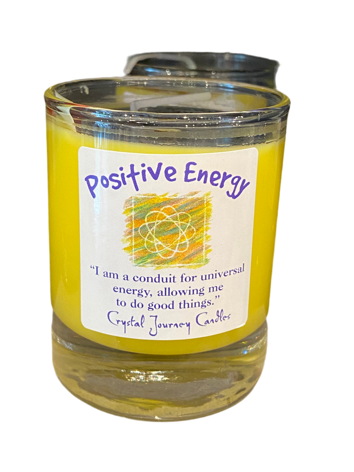 Crystal Journey Votive Positive Energy