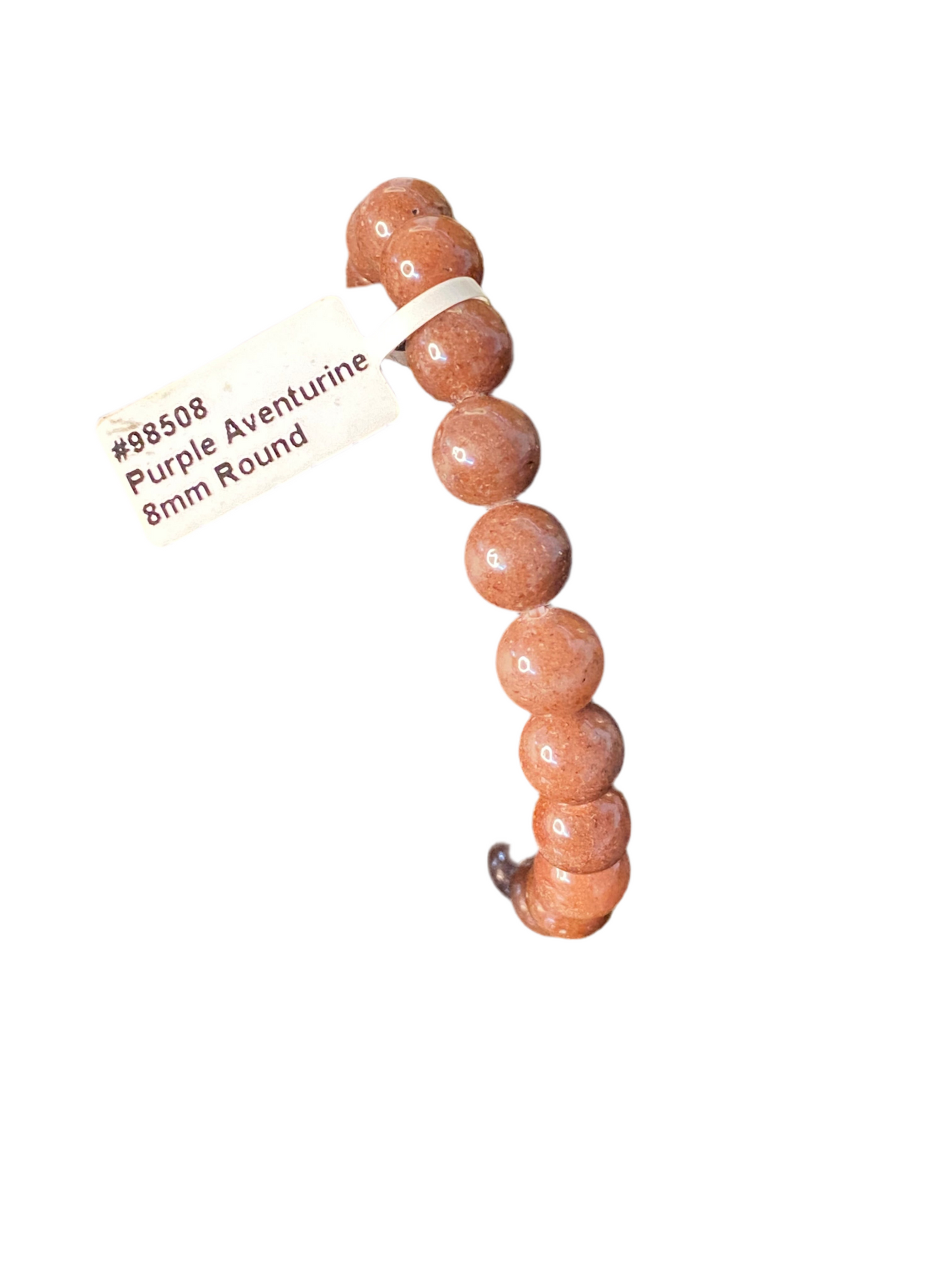 Purple Aventurine Beaded Bracelet