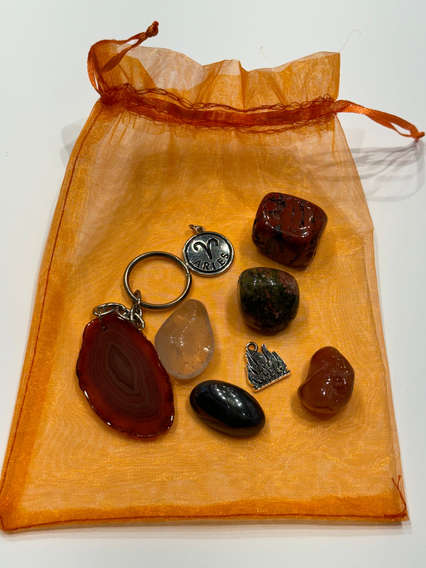 Aries Zodiac Bundle Kit with Organza Bag