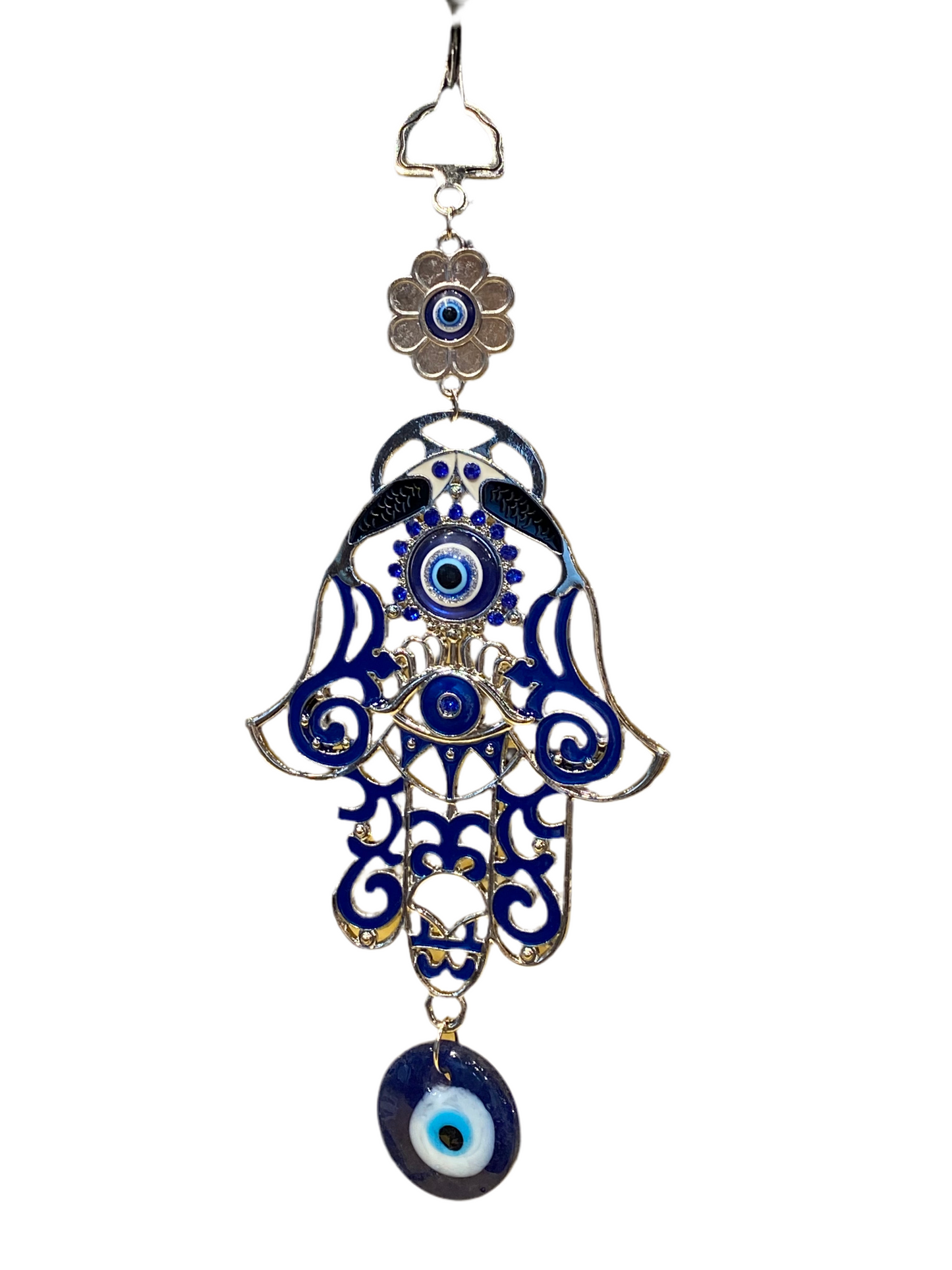 Blue Hamsa Door and Wall Talisman
