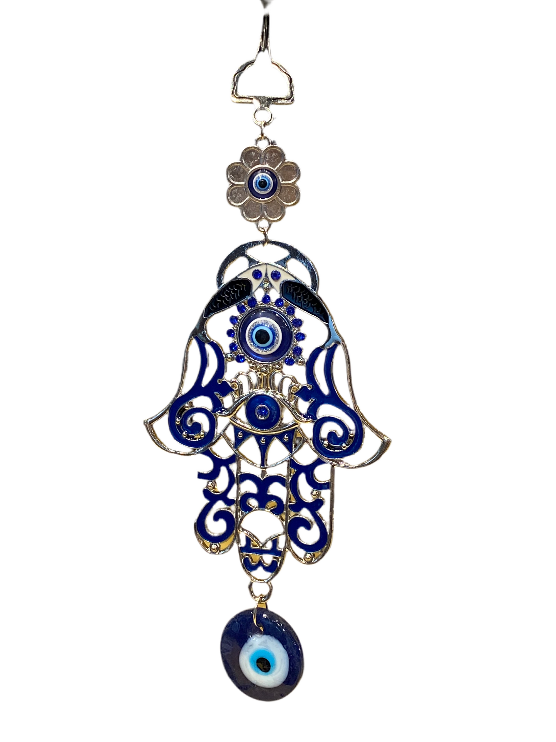 Blue Hamsa Door and Wall Talisman