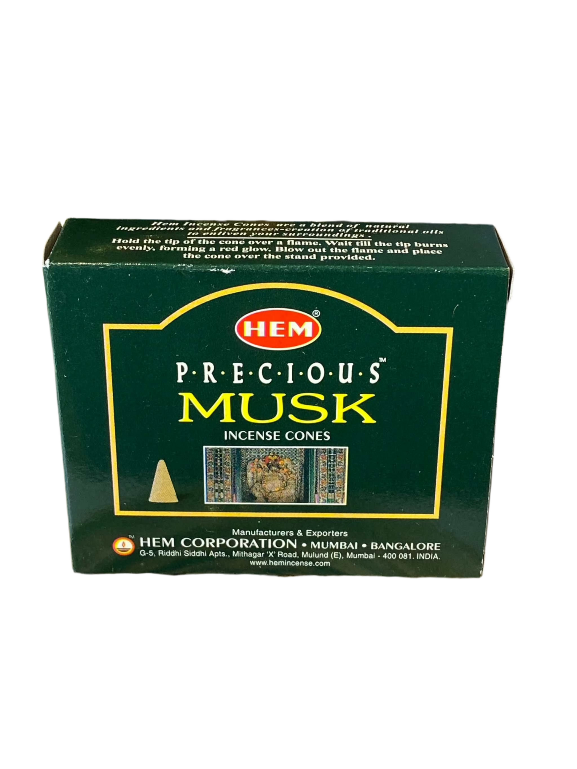 HEM Precious Musk Incense Cones