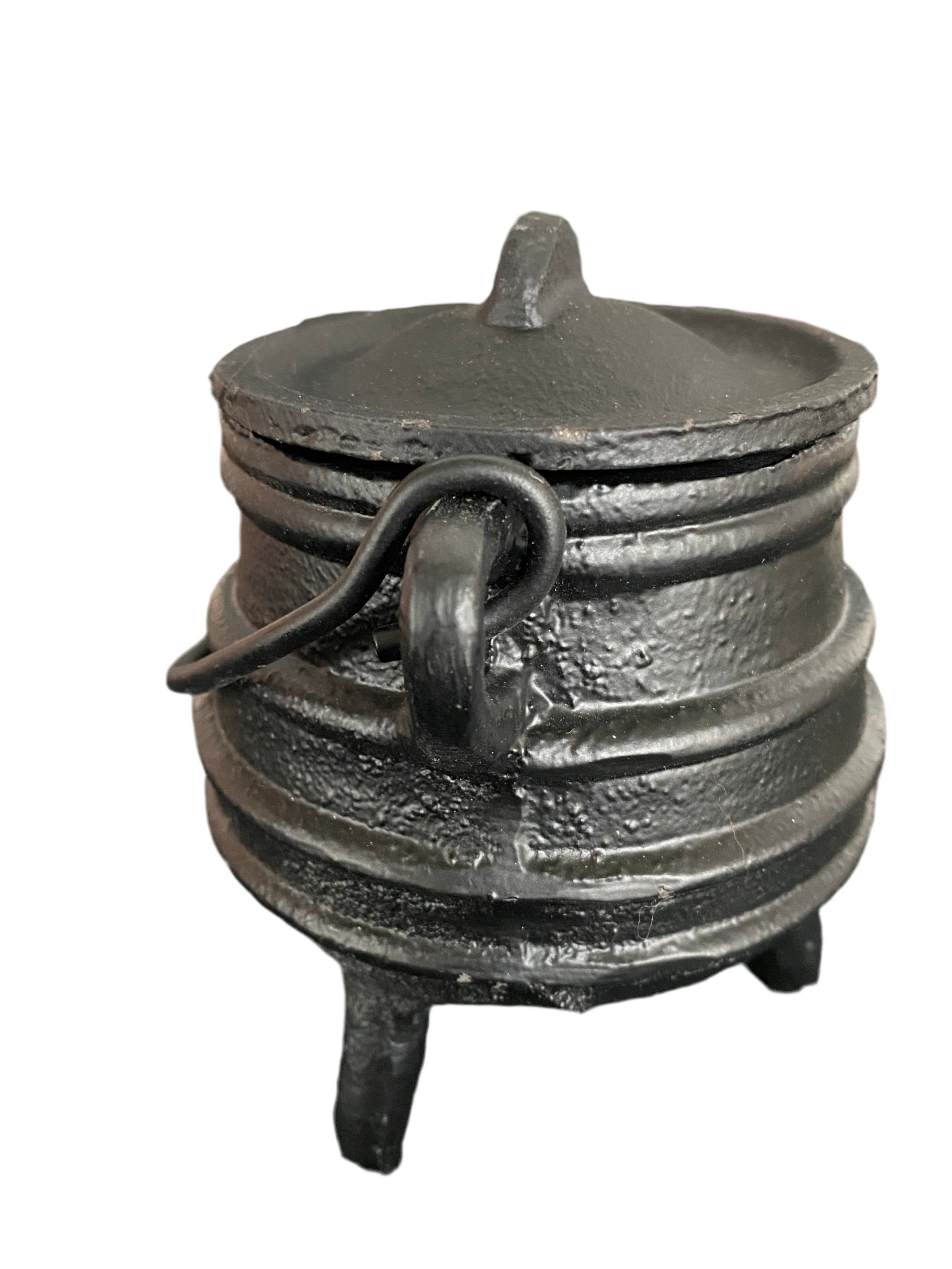Cast Iron Triple Ring Cauldron