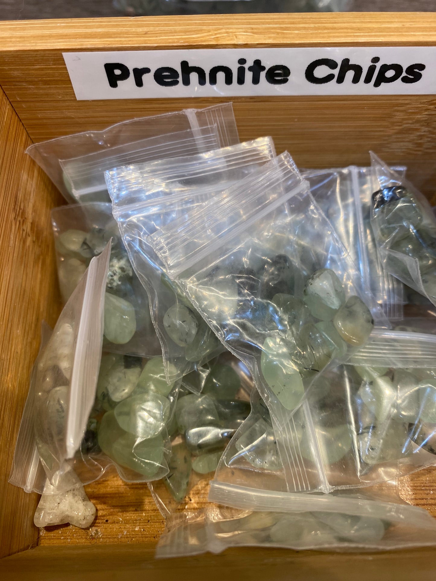 Prehnite Chip Stone