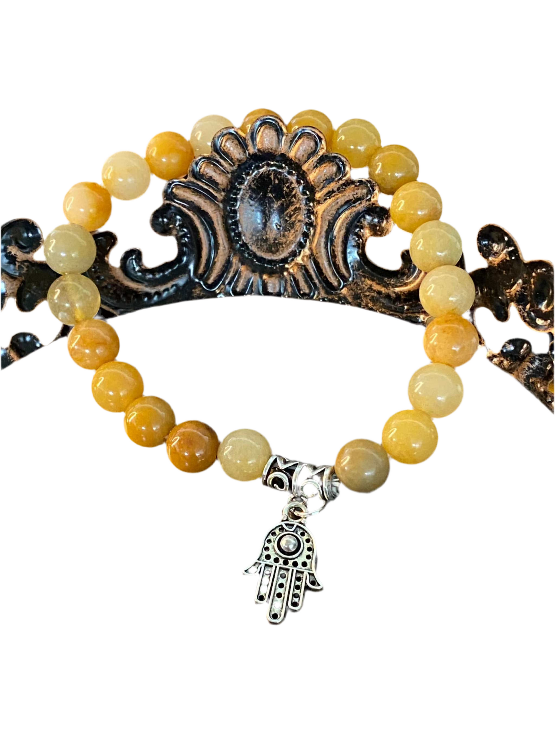 Yellow Aventurine Gemstone Bracelet