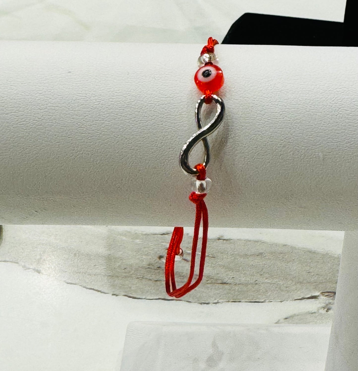 Red String Bracelet Infinity Red Evil Eye Bead