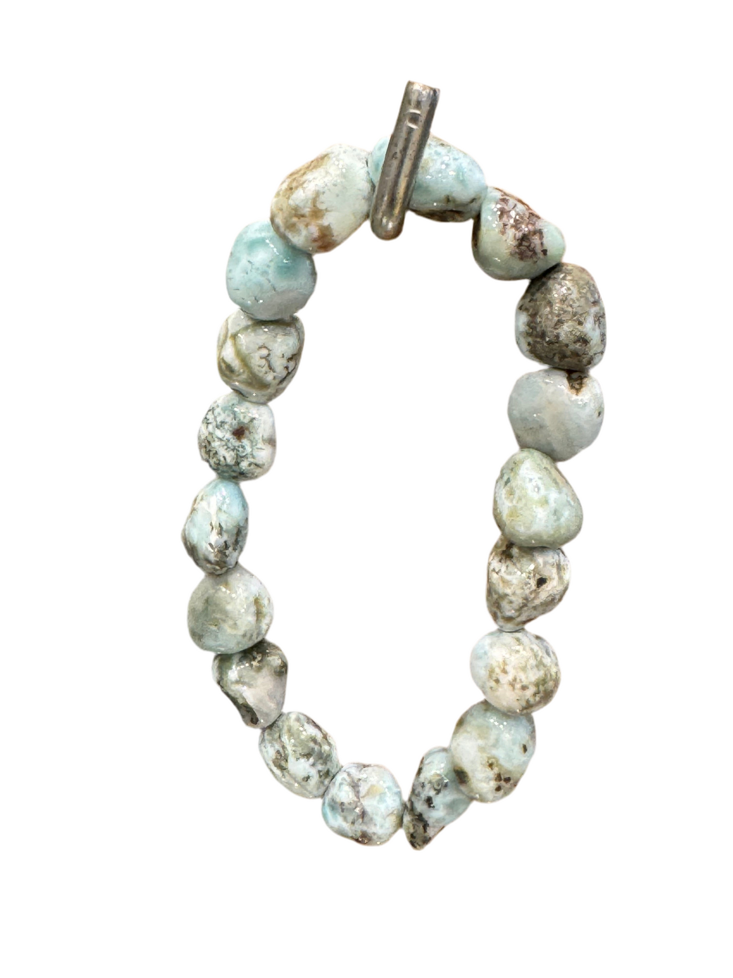 Larimar Beaded Bracelet
