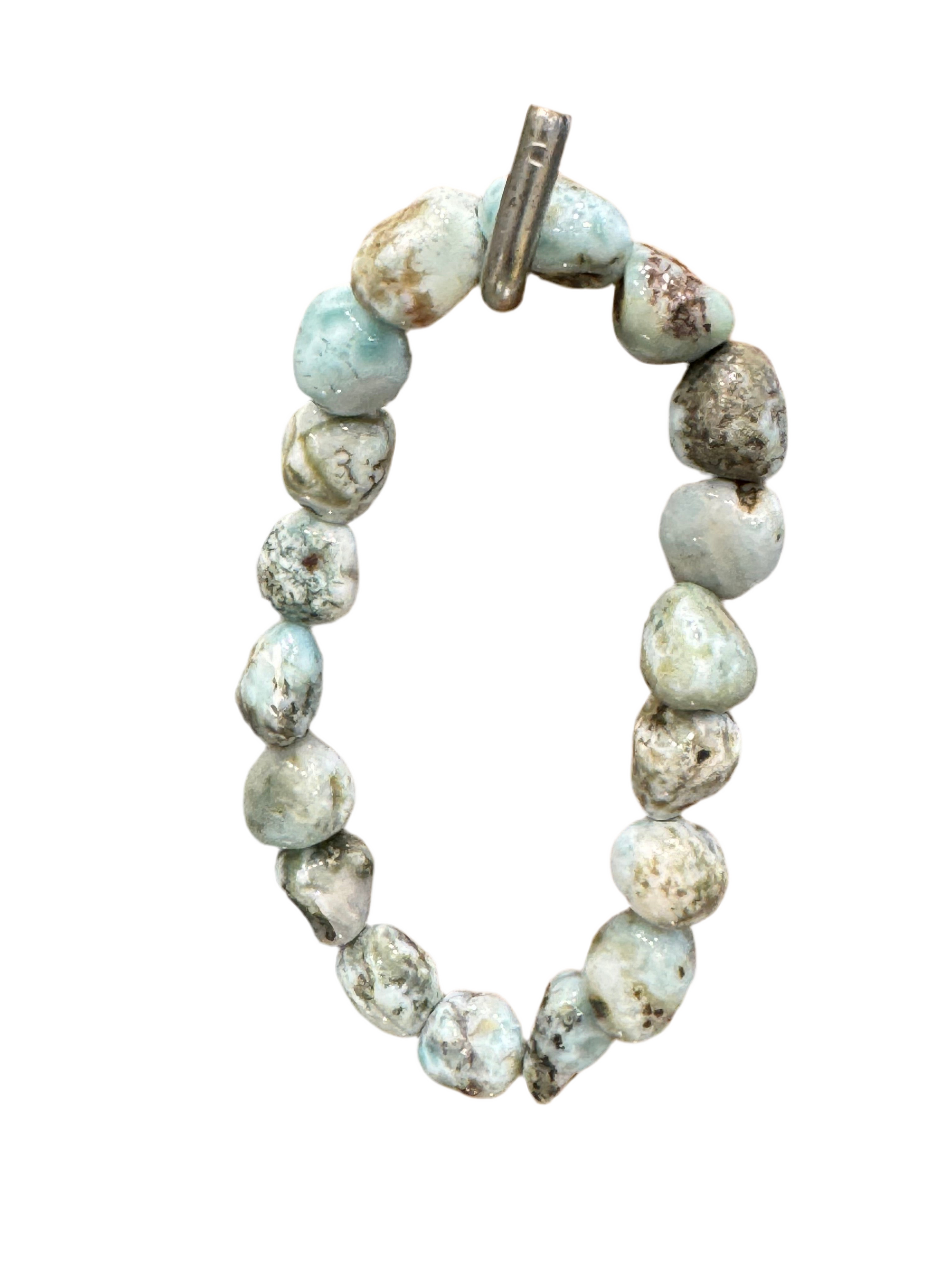 Larimar Beaded Bracelet