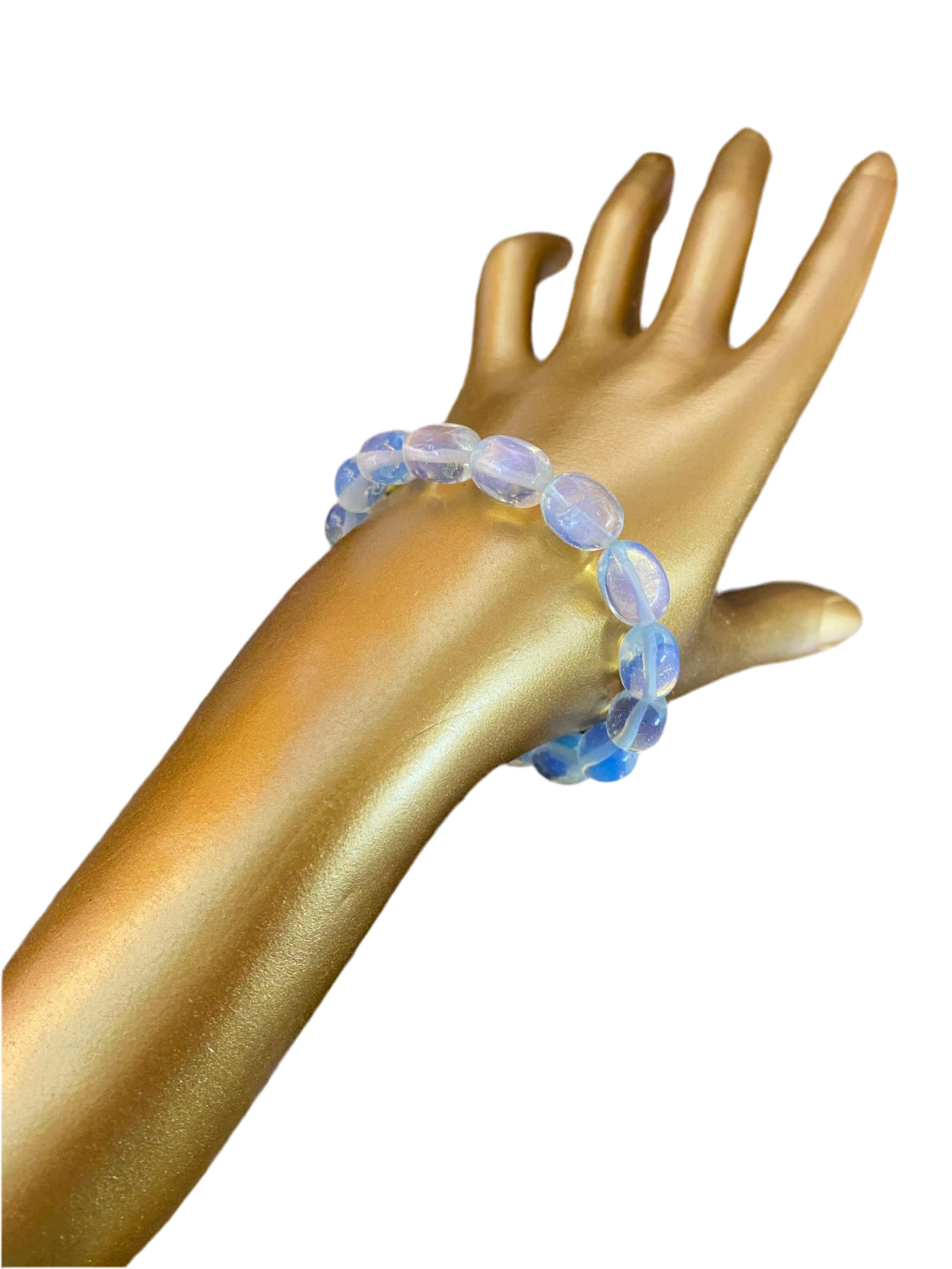 Opalite Nugget String Bracelet