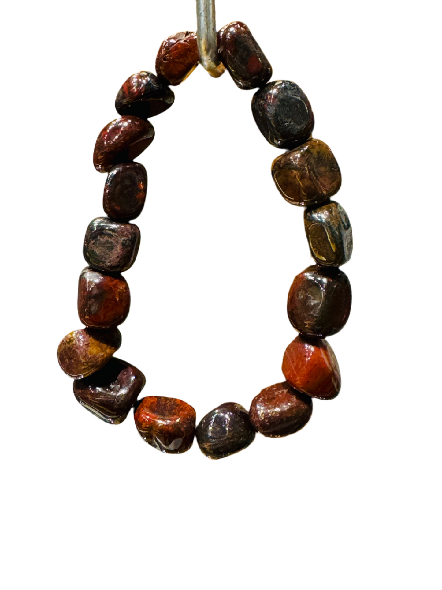 Brecciated Jasper Tumbled Nugget Bracelet