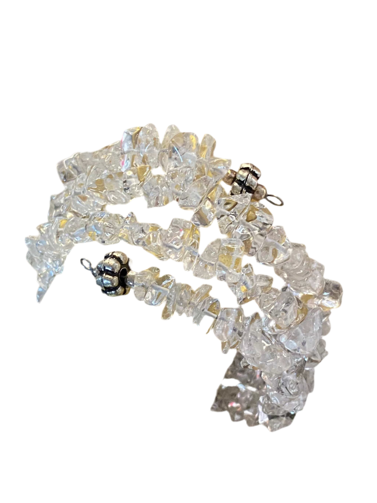 Clear Quartz Elegant Cuff