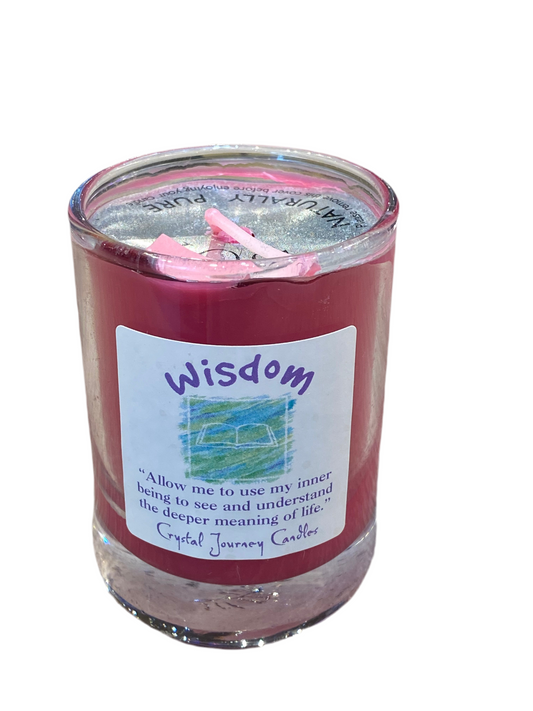Crystal Journey Soy Votive Candle Wisdom