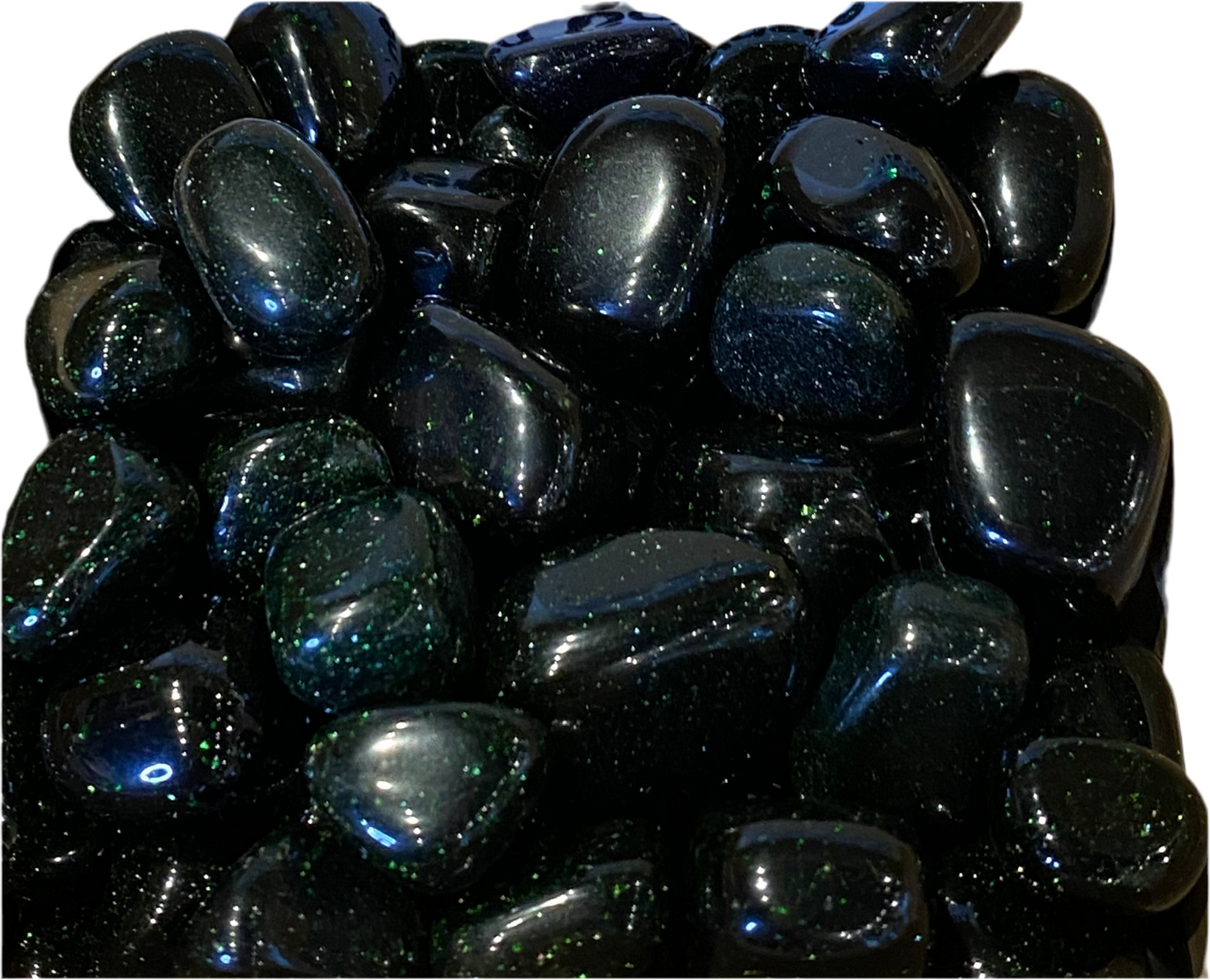 Green Goldstone Crystal