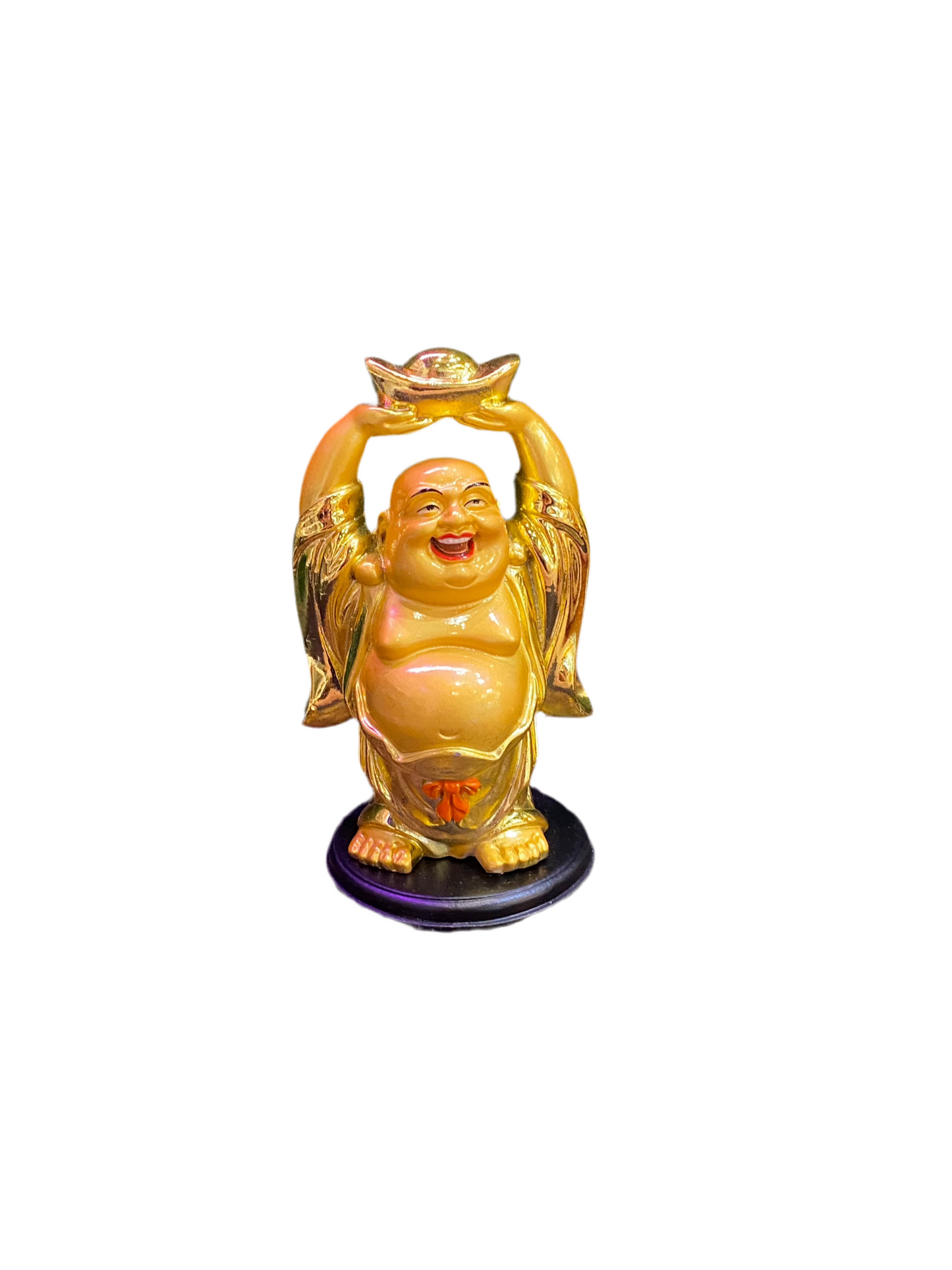 Colorful Feng Shui Gold Laughing Buddha