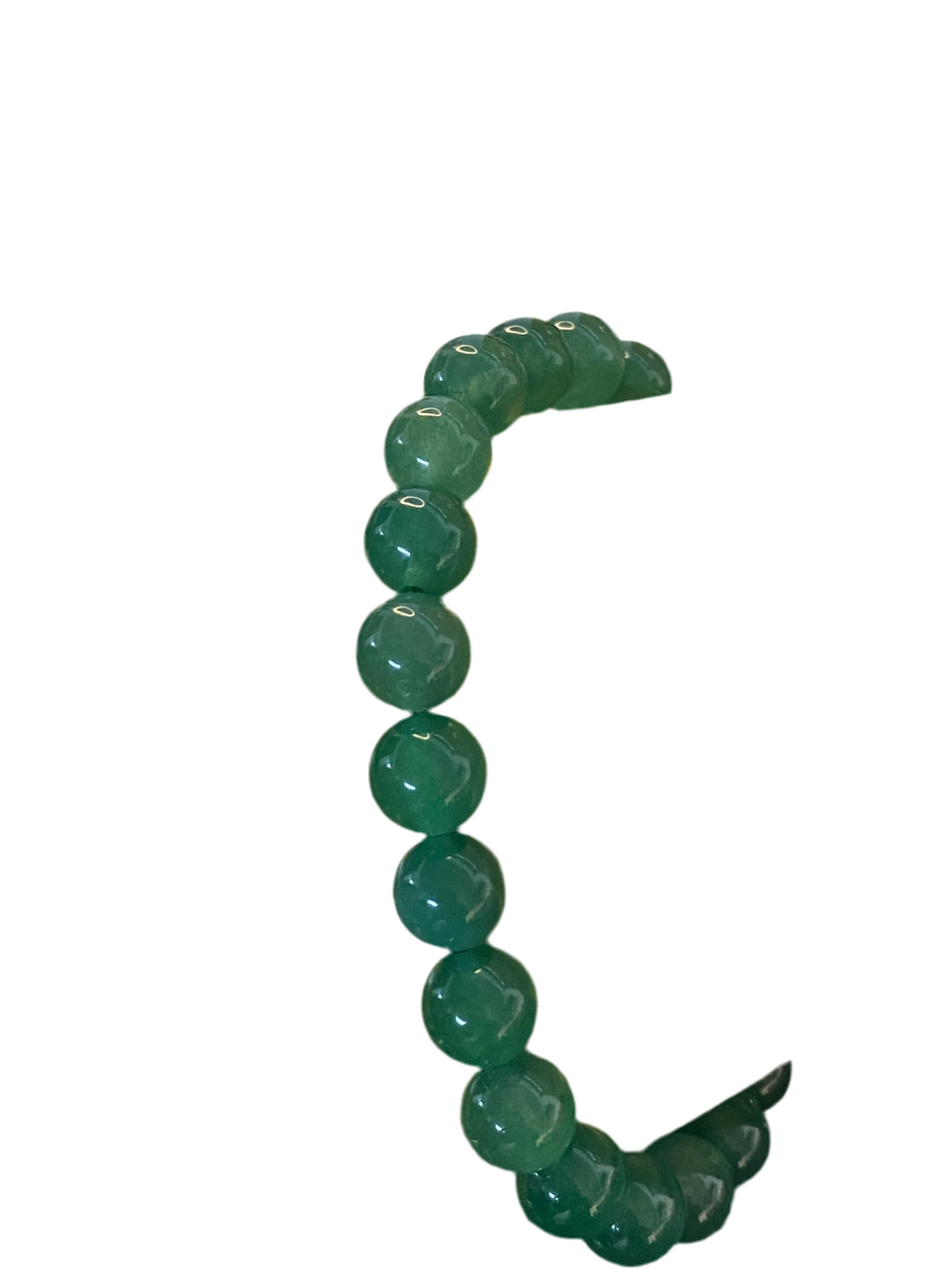 Green Jade Beaded String Bracelet