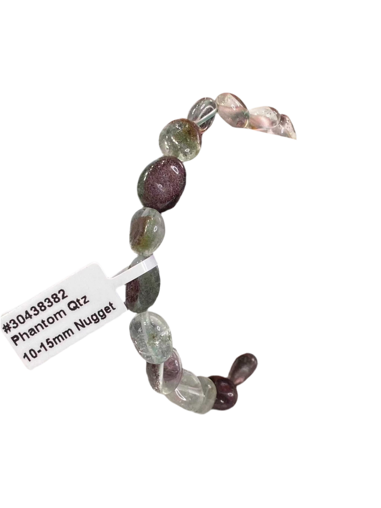 Phantom Quartz Nugget String Bracelet