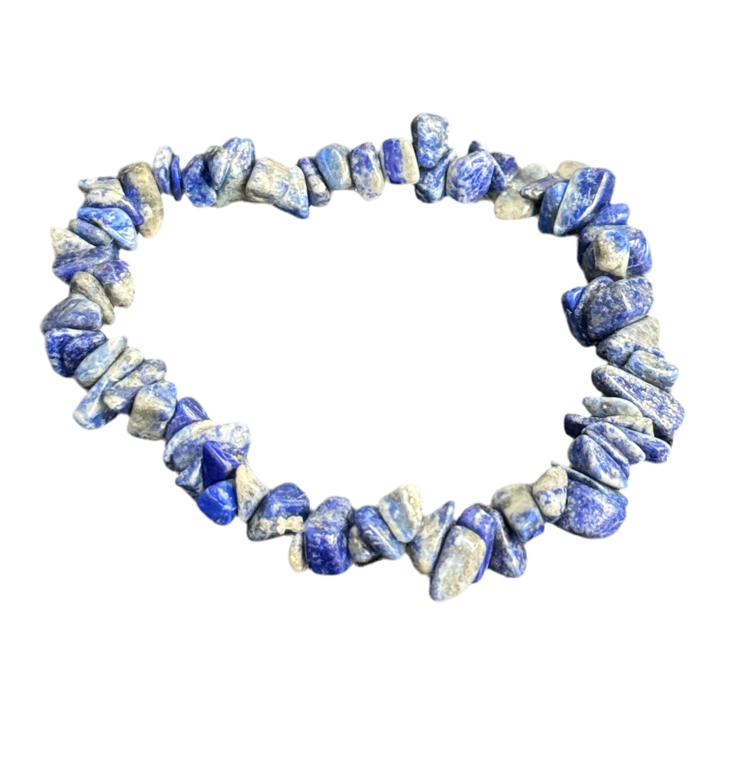 Lapis Lazuli Tumbled Chips Bracelet