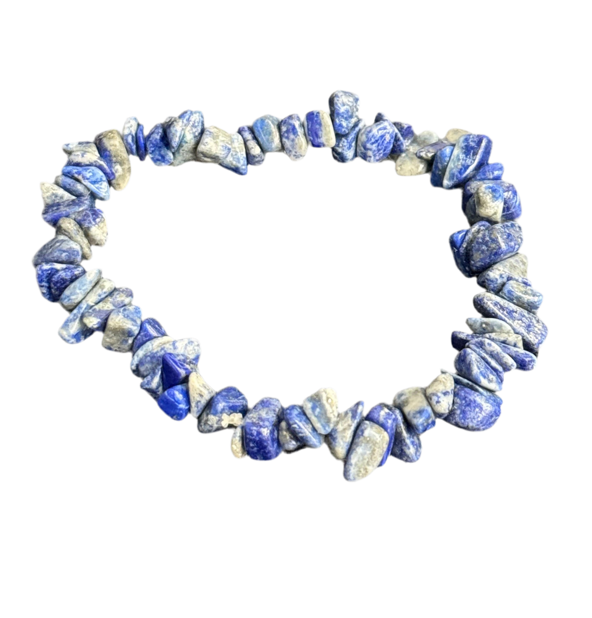 Lapis Lazuli Tumbled Chips Bracelet