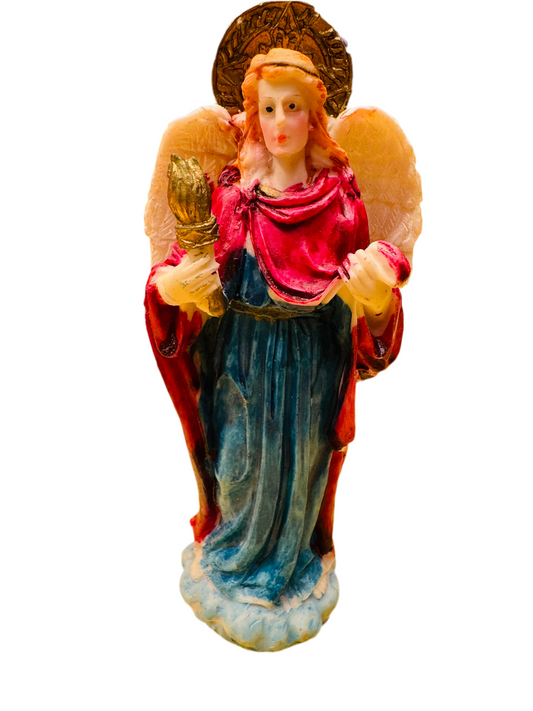 St Rafael Statue San Rafael 5” Archangel Resin Statue