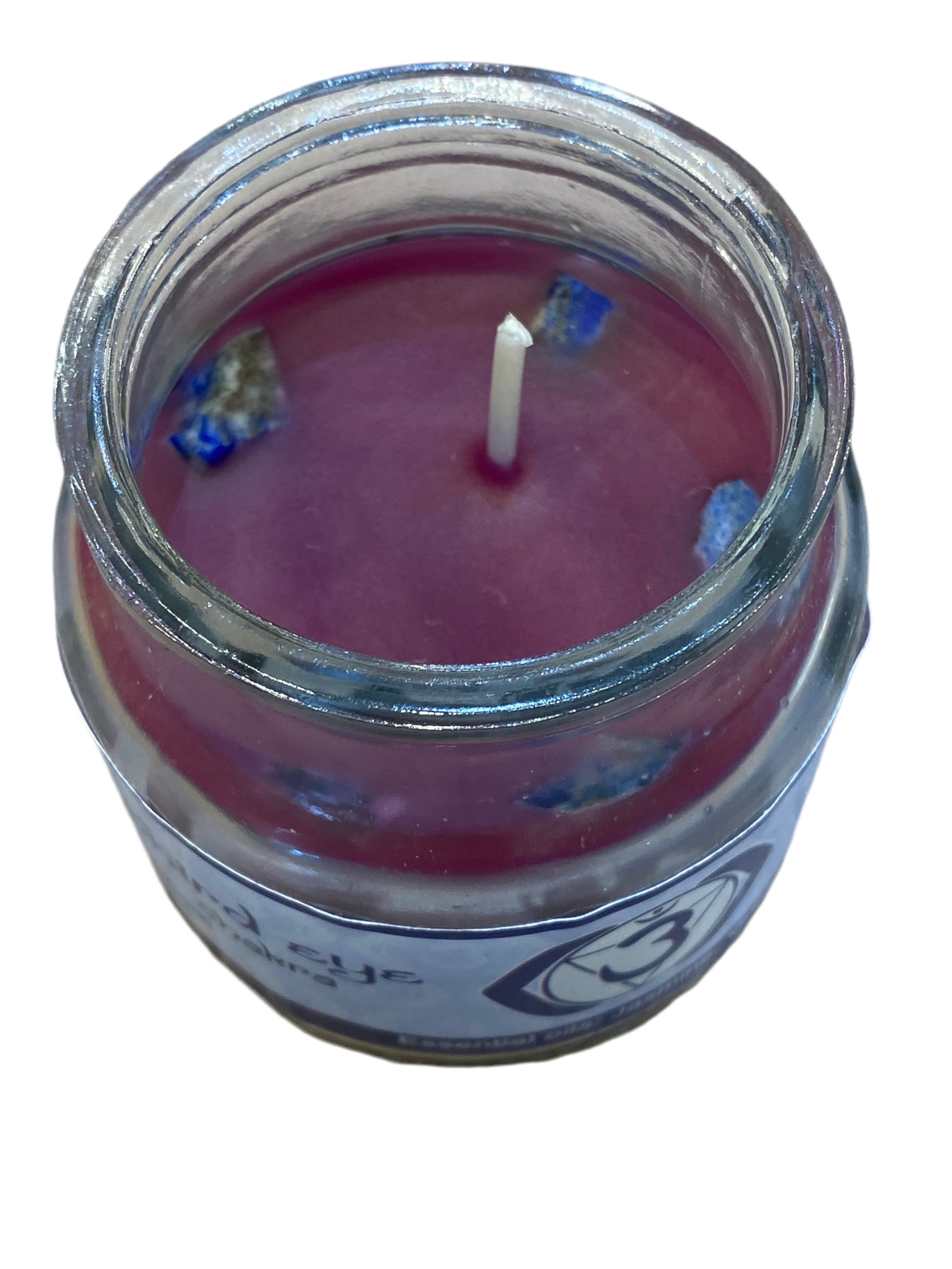 Vrinda 7 Chakra Jar Indigo Candle