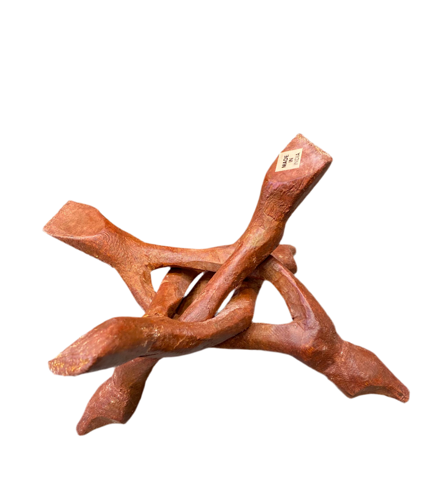 Wooden Tripod Stand Shell