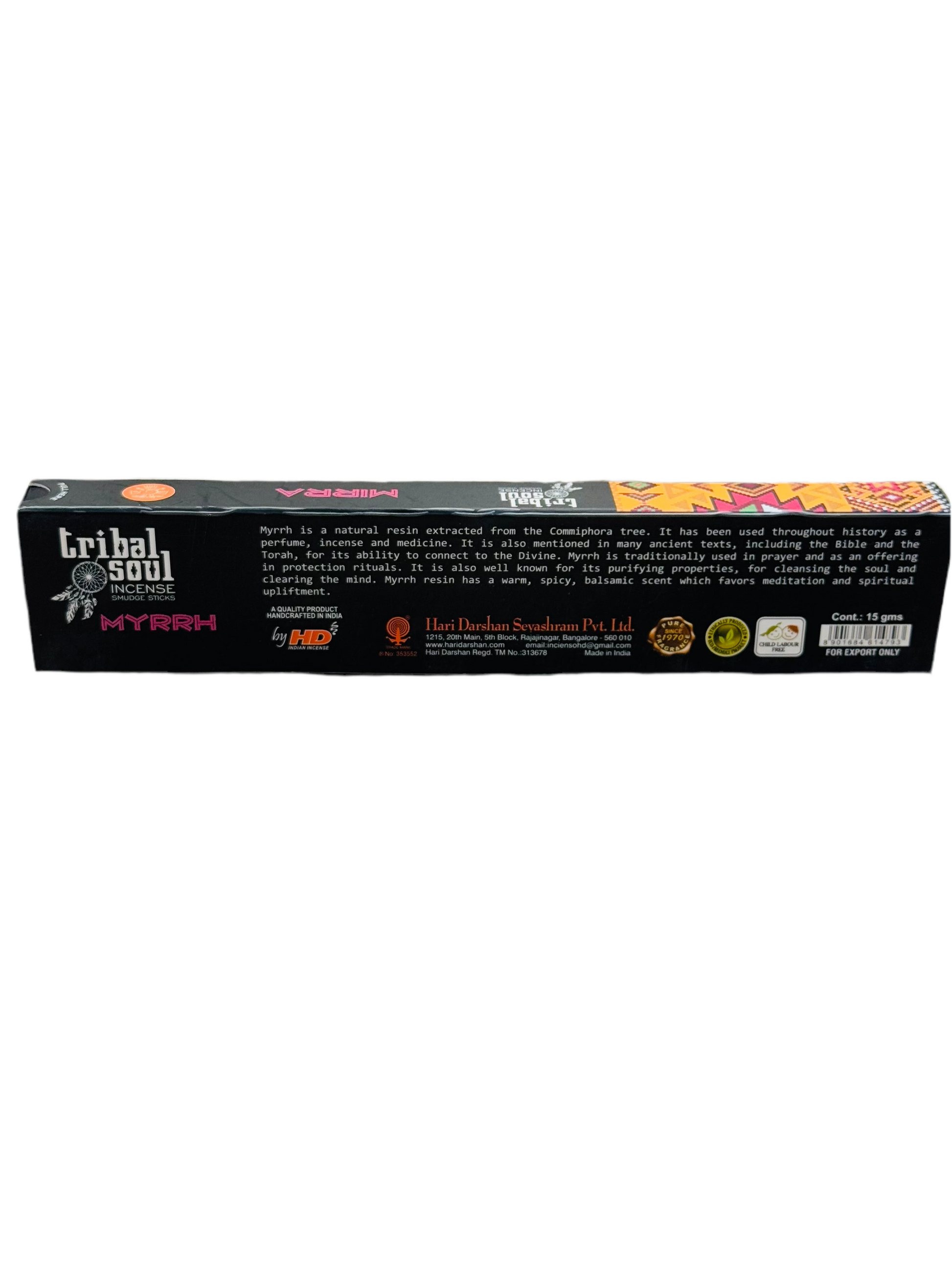Tribal Soul Myrrh Incense Sticks