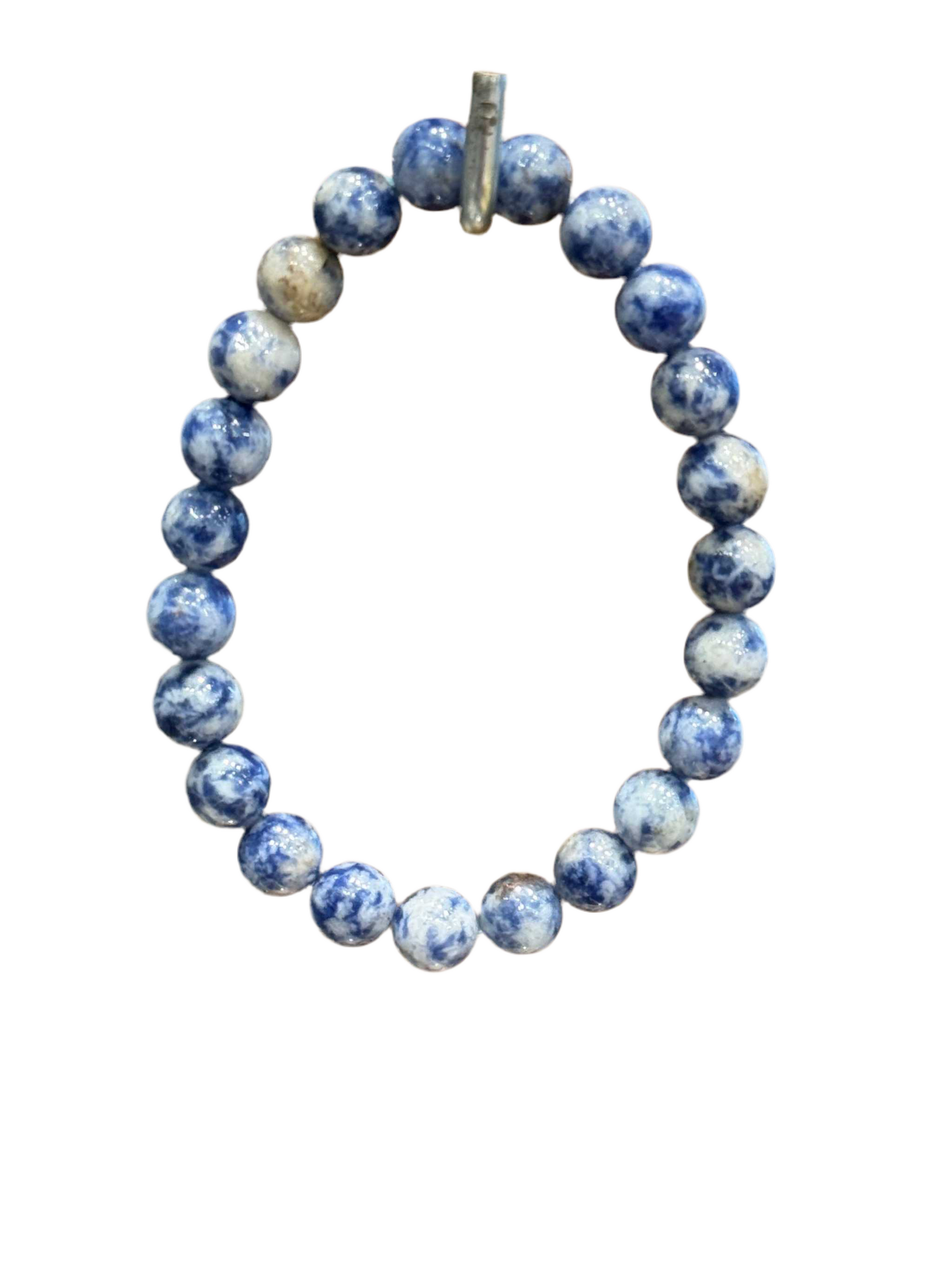Sodalite Gemstone Beaded String Bracelet