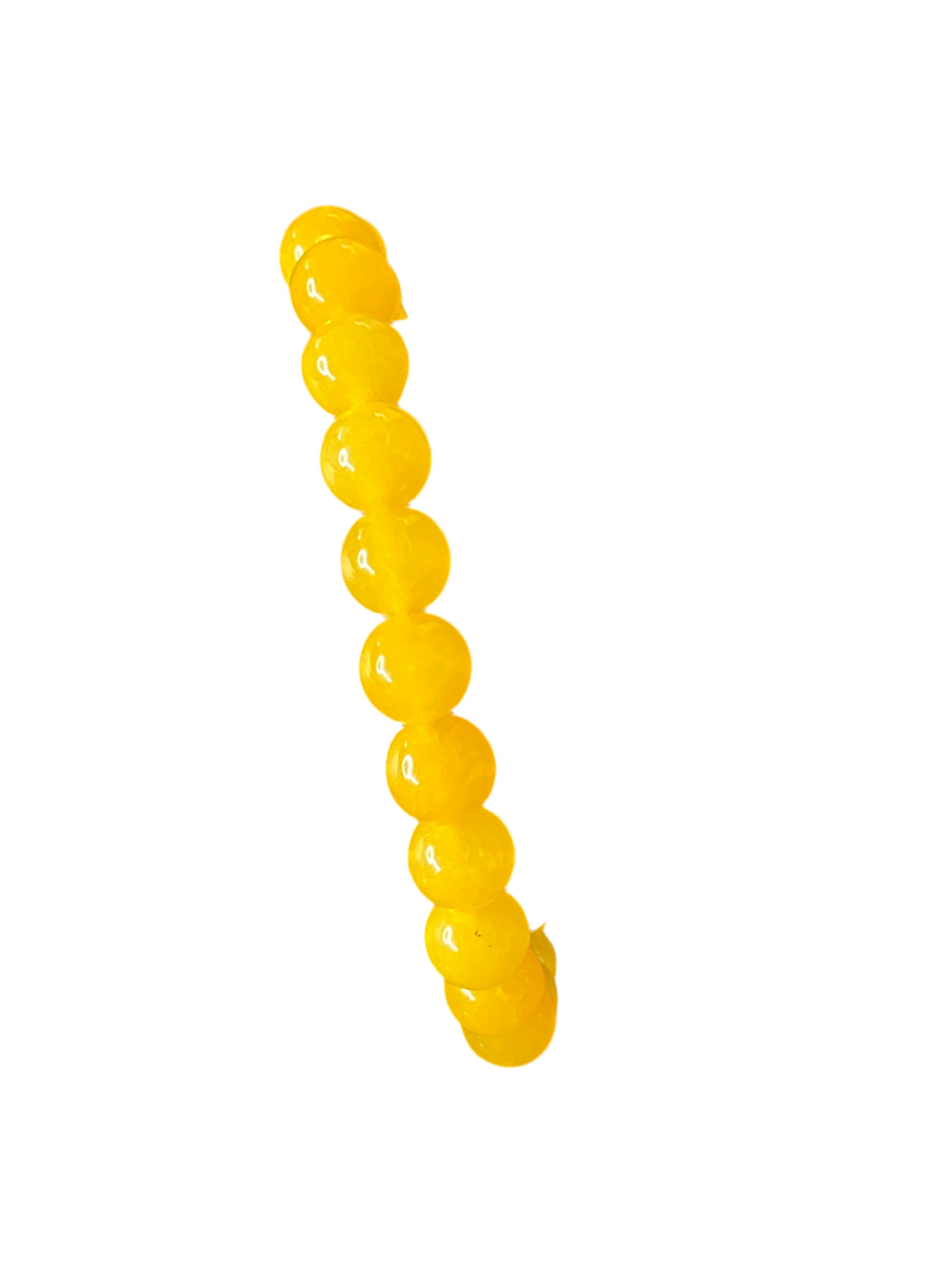 Yellow Aventurine Beaded String Bracelet