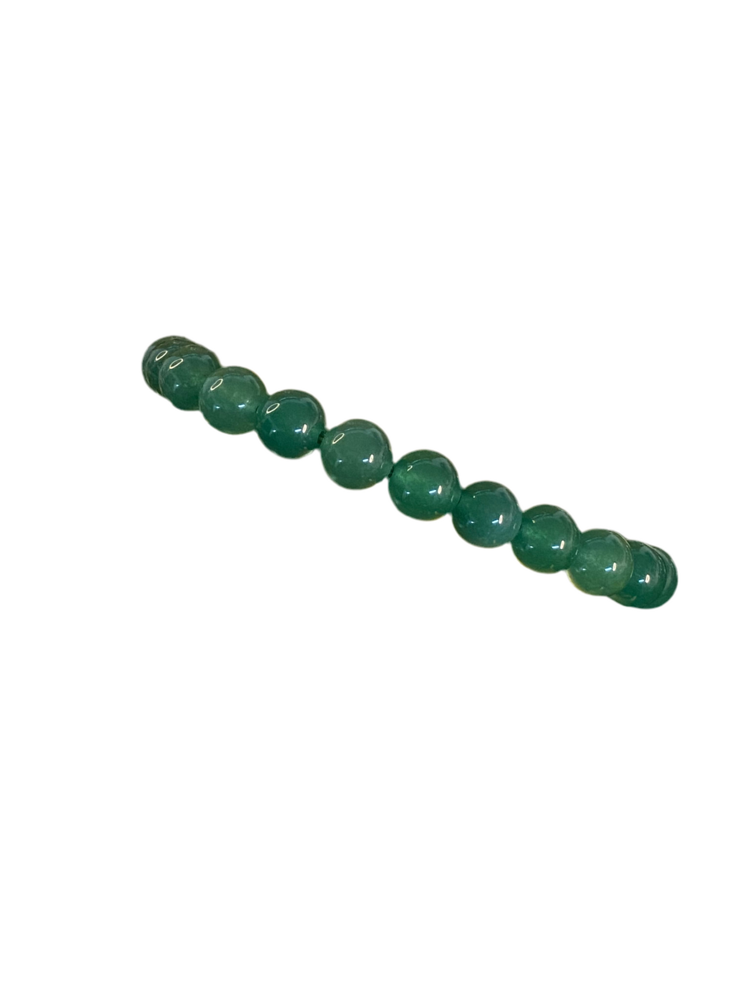 Green Jade Beaded String Bracelet