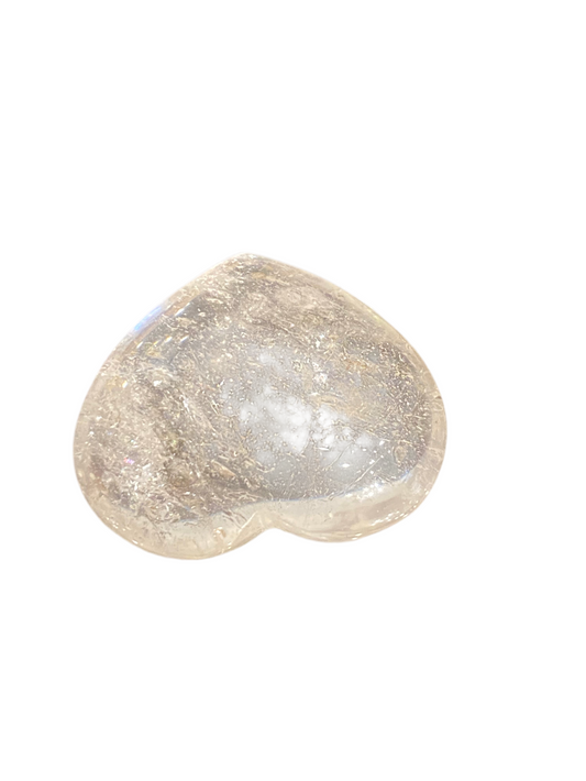 Clear Quartz Heart