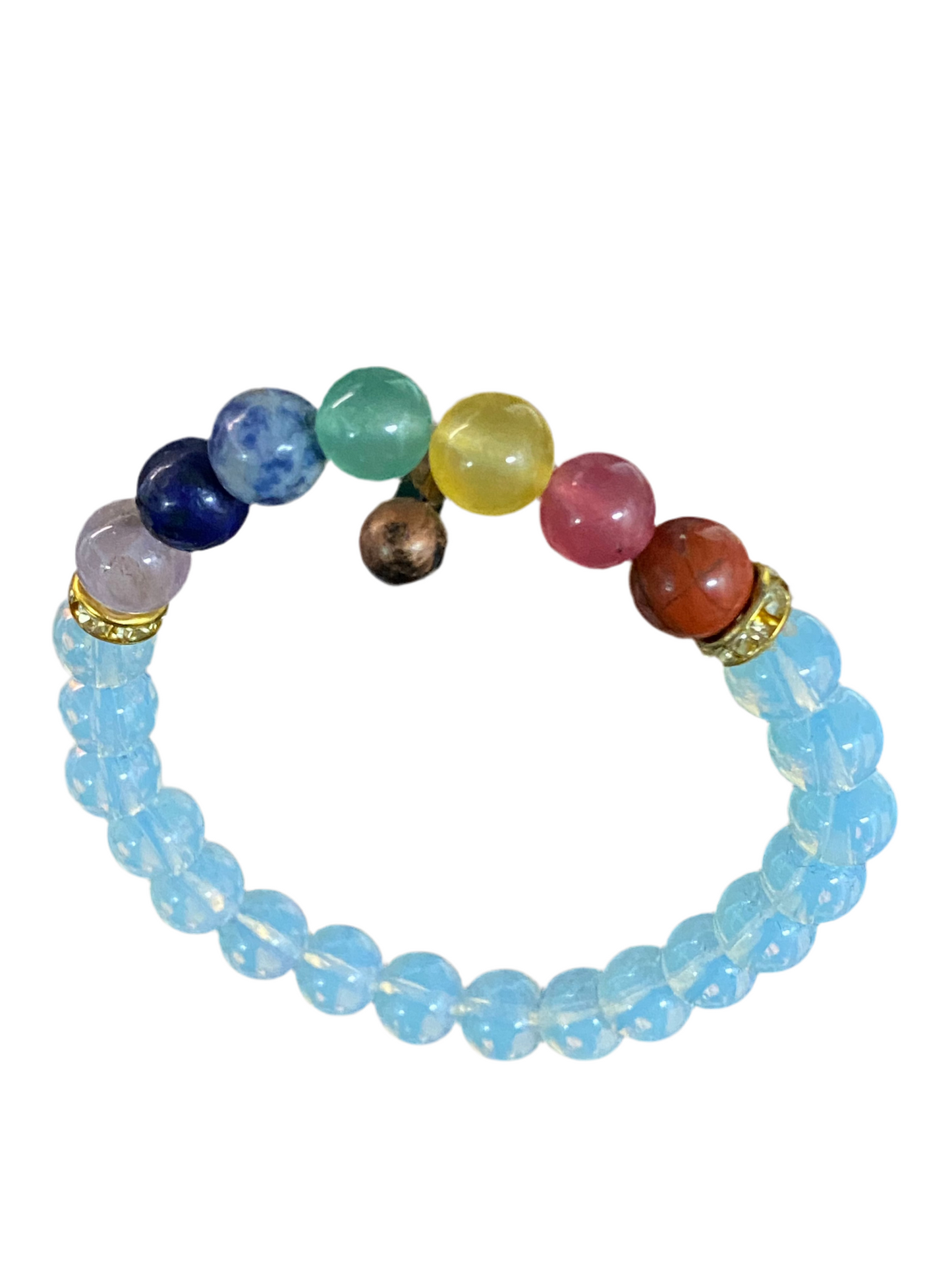 Opalite Chakra Gemstone Bracelet