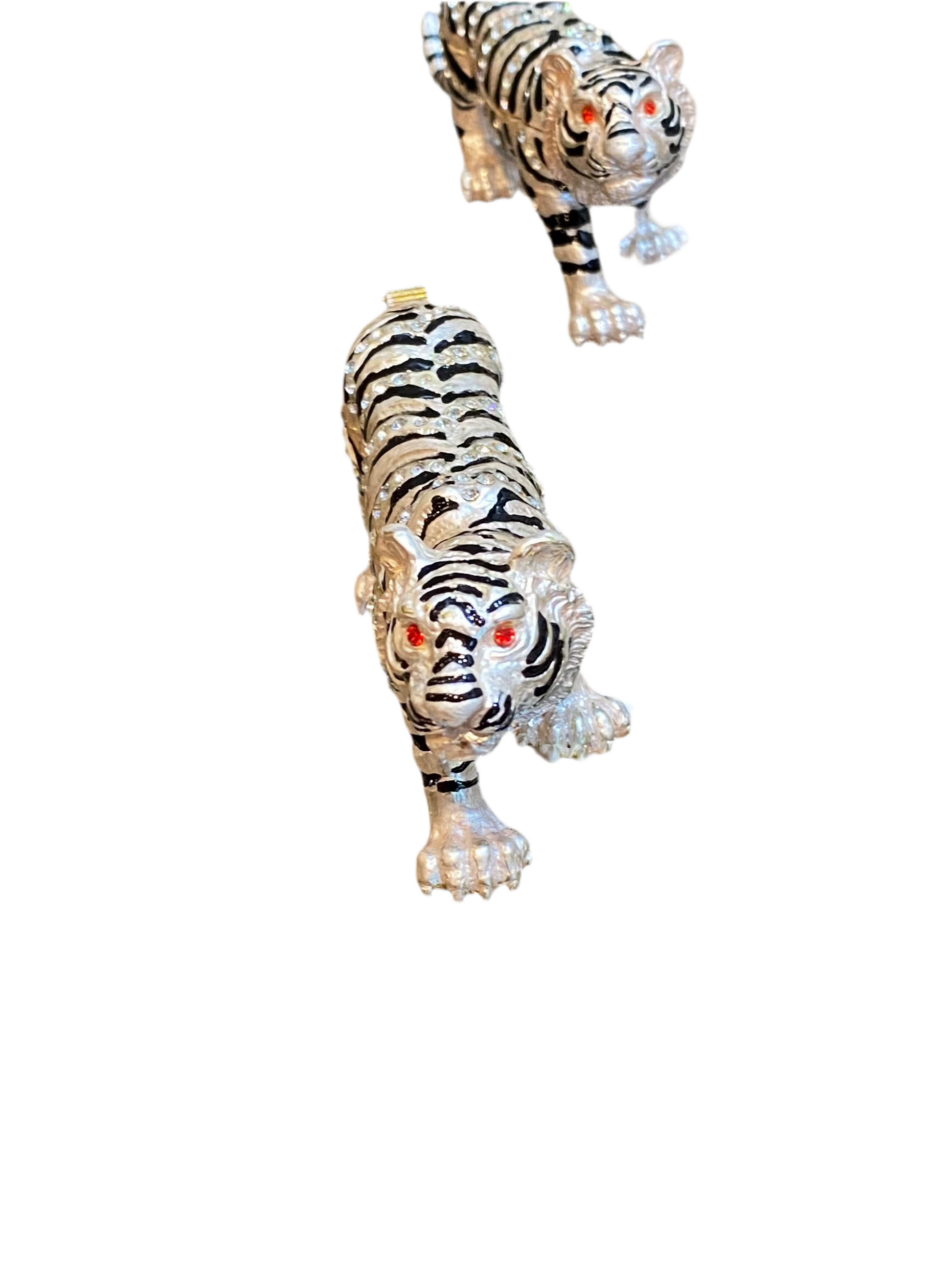 Tiger Bejeweled Trinket