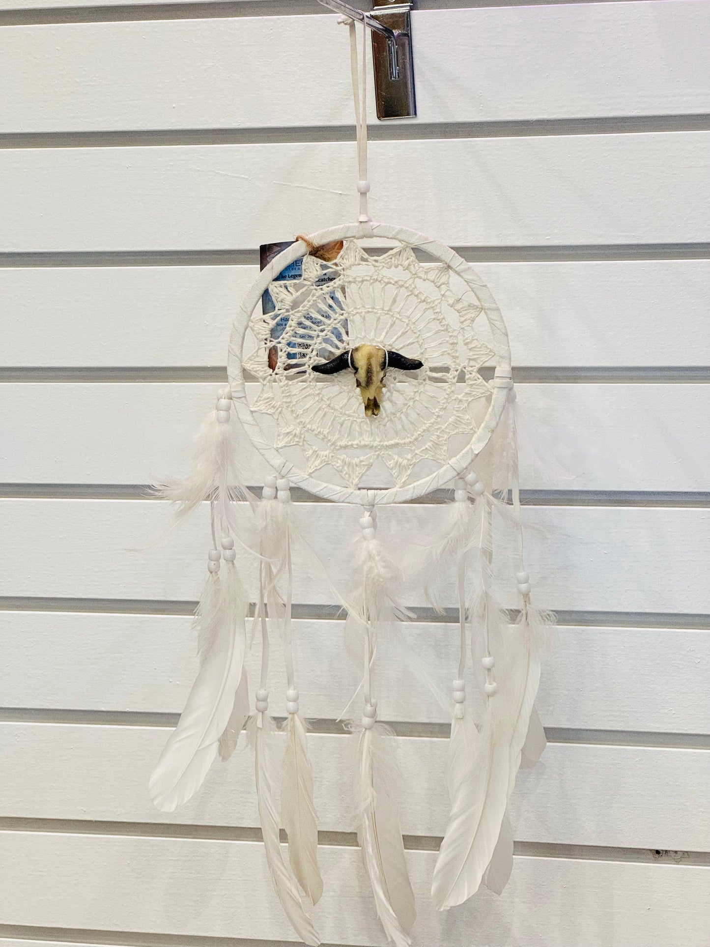 Buffalo Spirit Woven Dreamcatcher