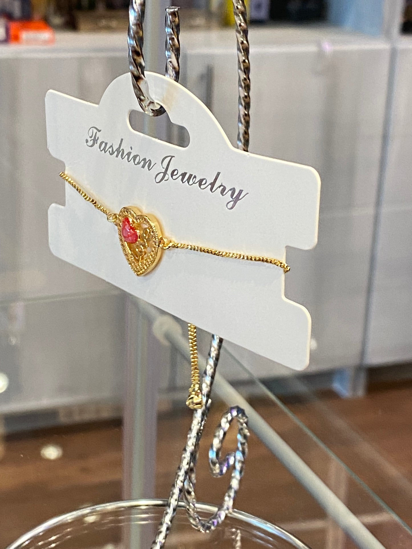 Fashion Jewelry Dainty Gold Color Love Bracelet