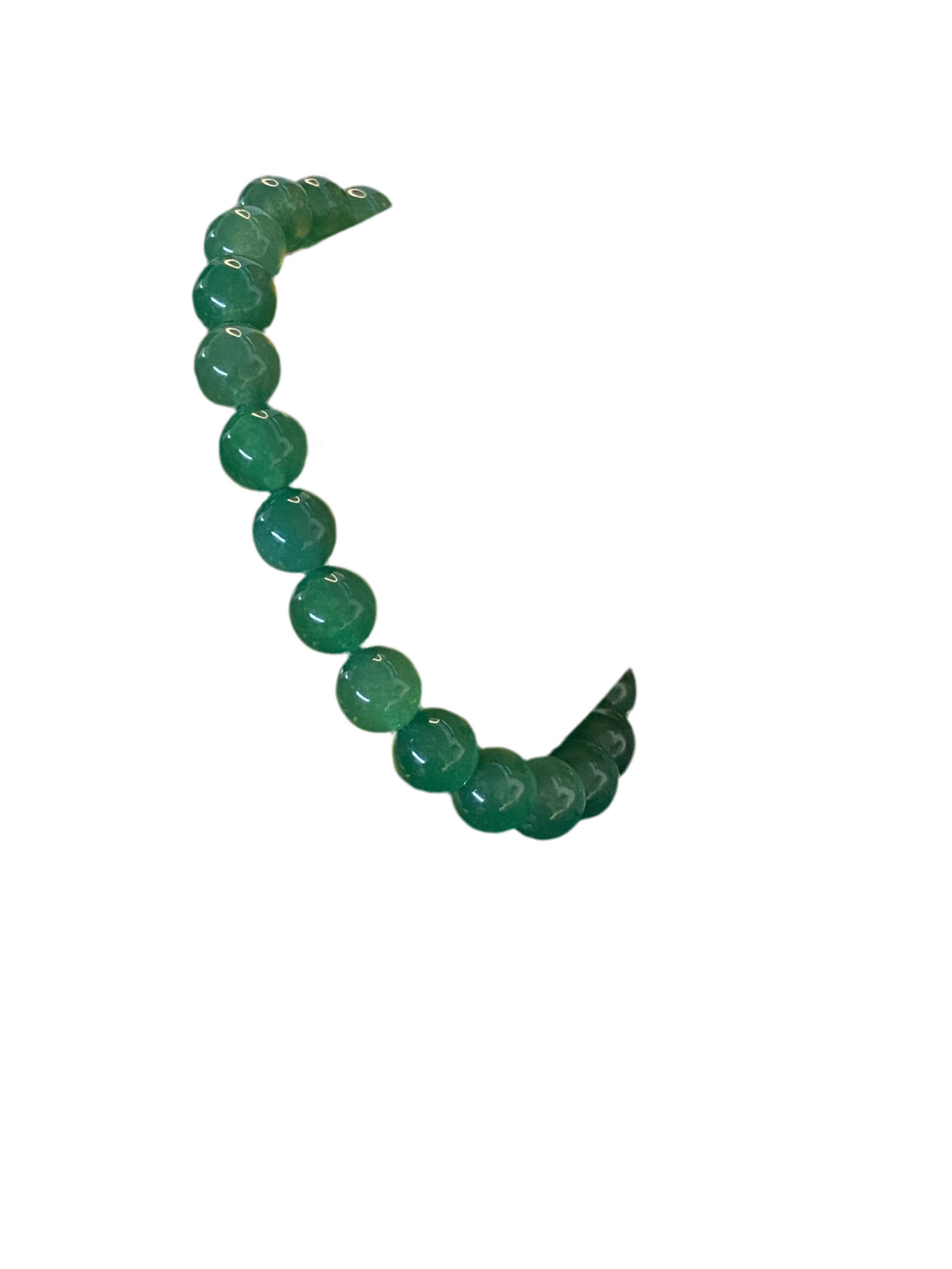 Green Jade Beaded String Bracelet