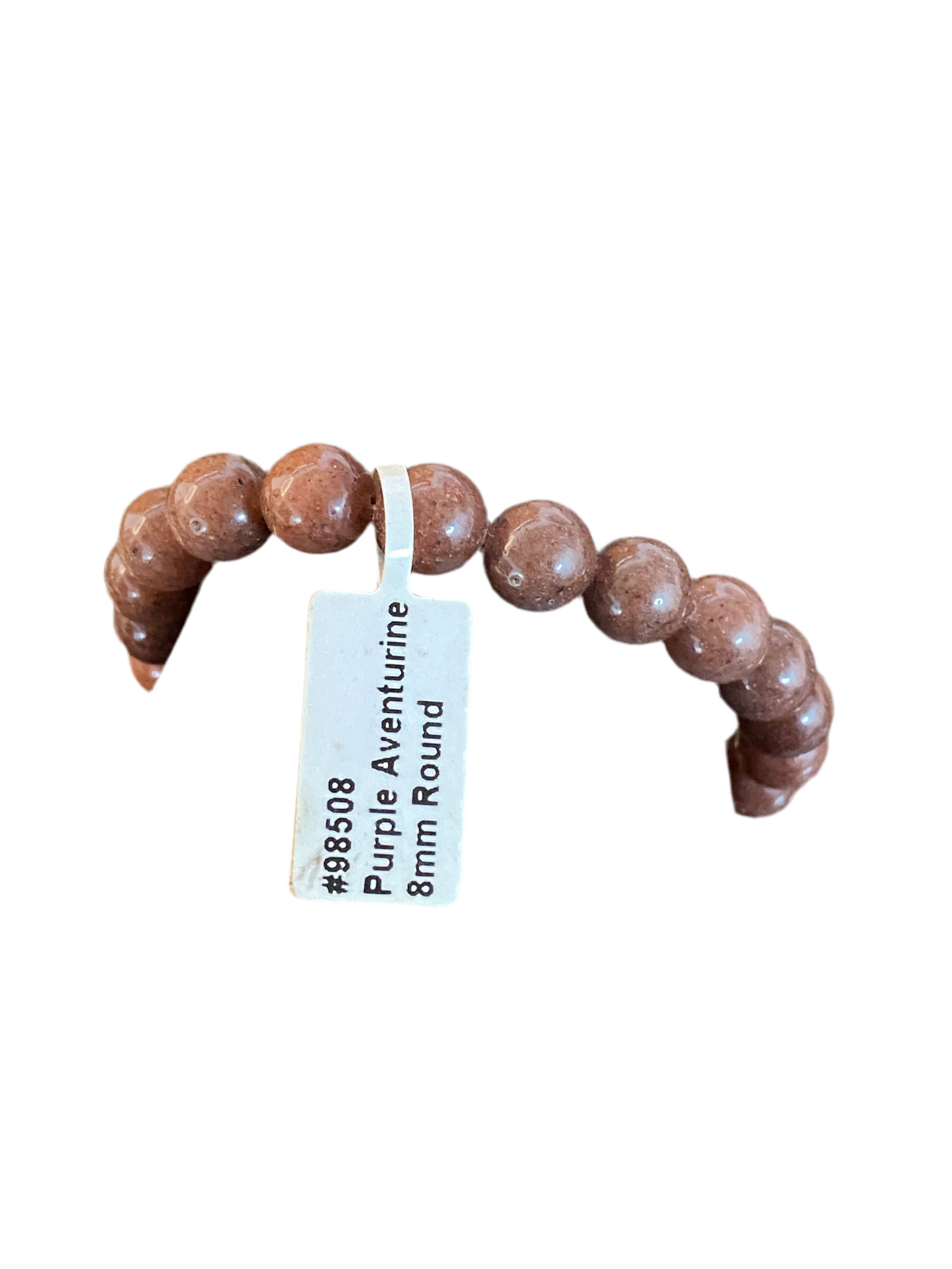 Purple Aventurine Beaded Bracelet