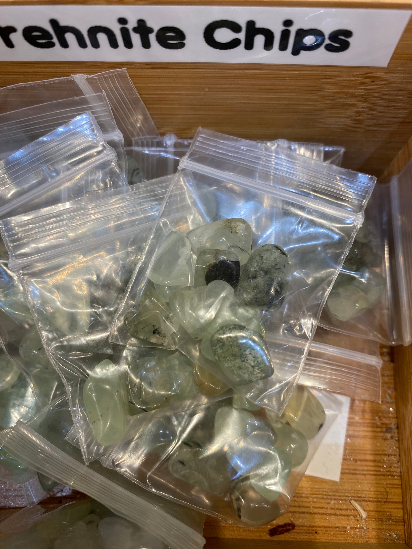 Prehnite Chip Stone