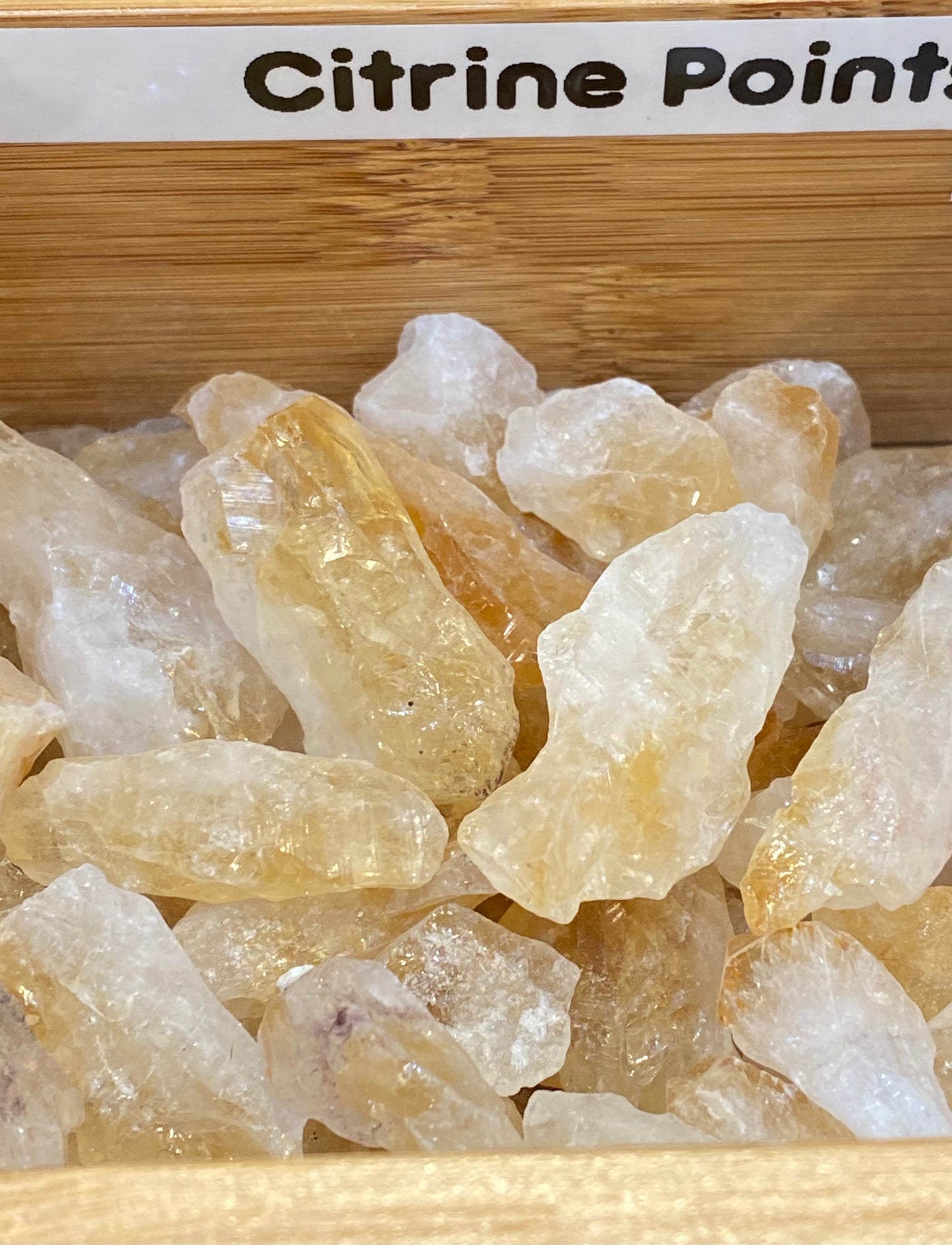 Citrine Point Raw Crystal | Healing Lotus