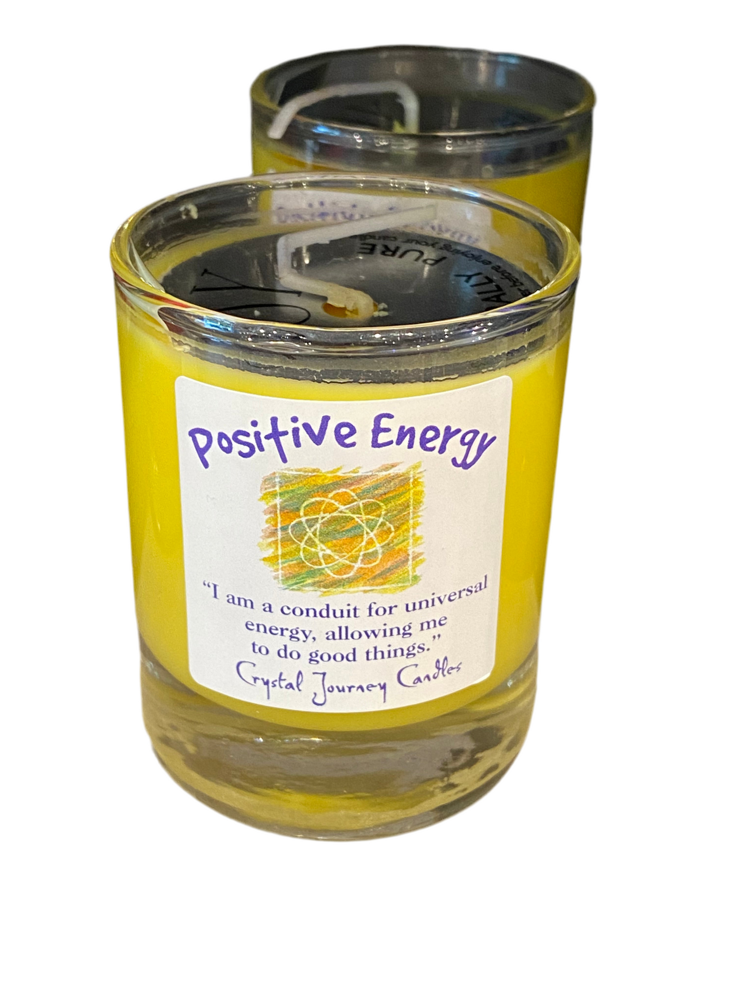 Crystal Journey Votive Positive Energy