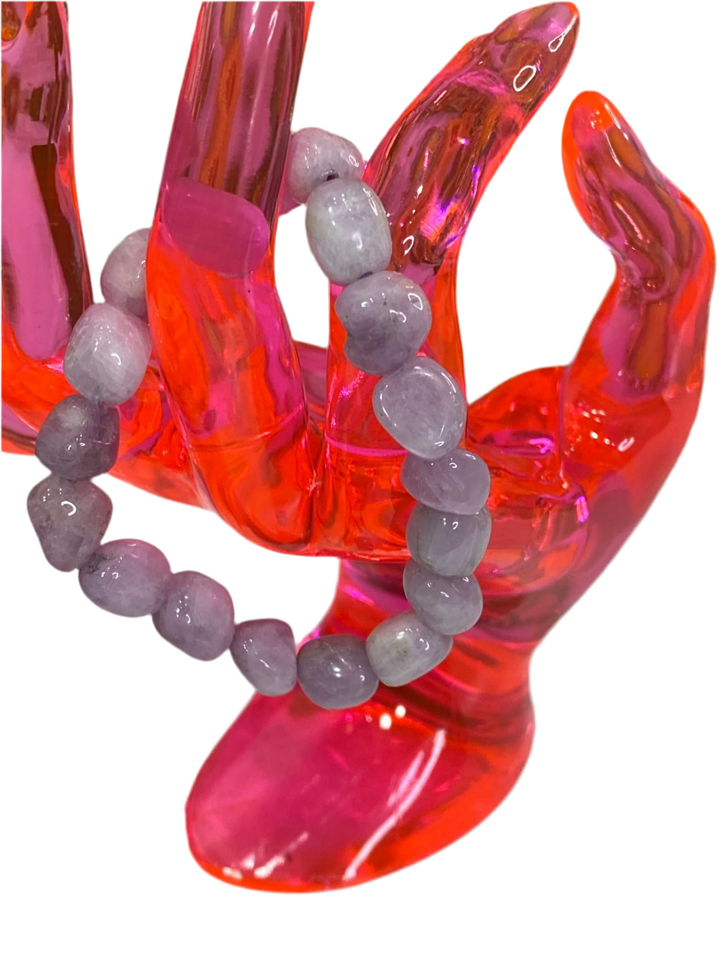 Kunzite Beaded Bracelet
