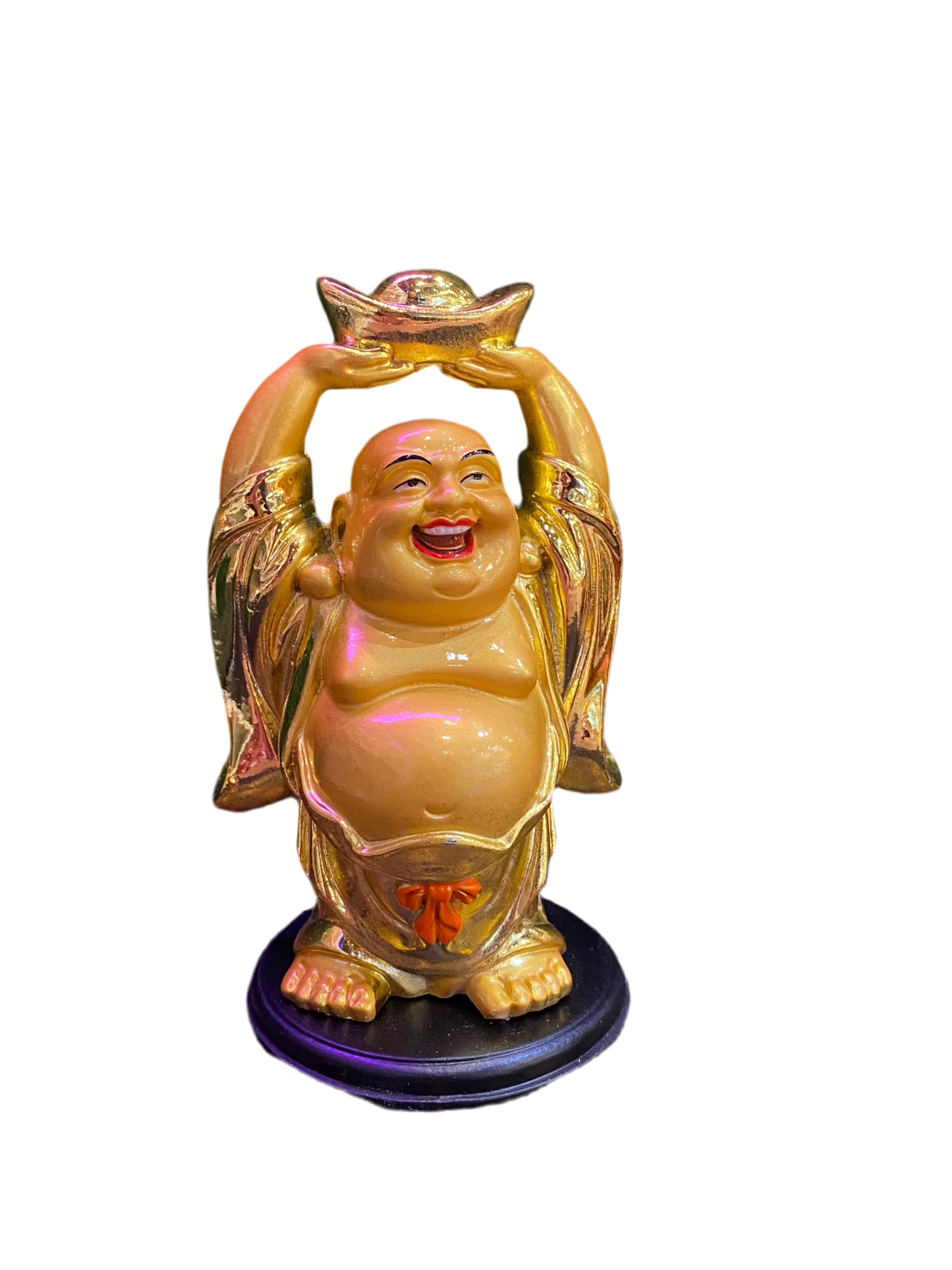 Colorful Feng Shui Gold Laughing Buddha